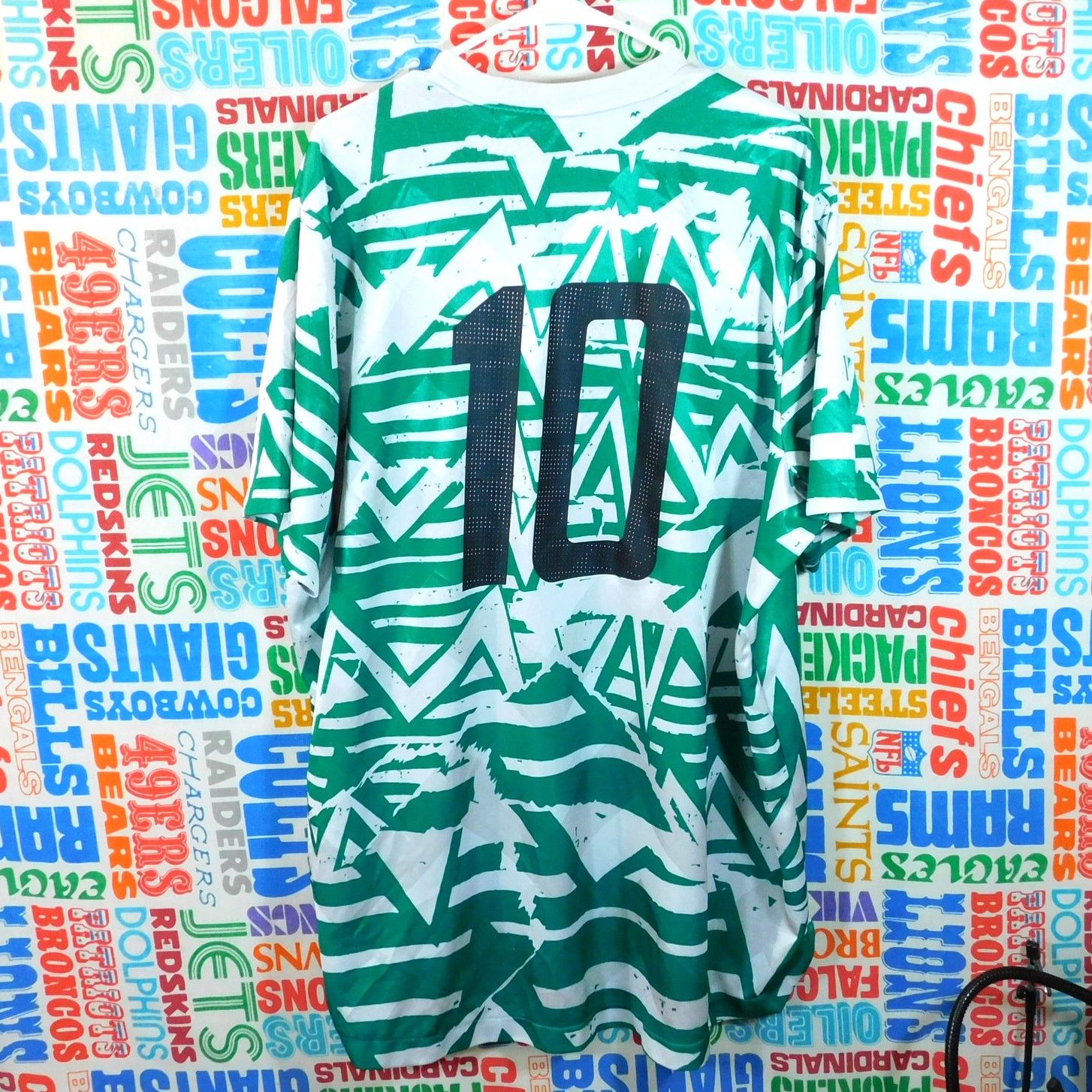 Adidas Adidas Tan DNA Graphic Soccer Jersey Size 2XL White Green Size US XXL / EU 58 / 5 - 2 Thumbnail