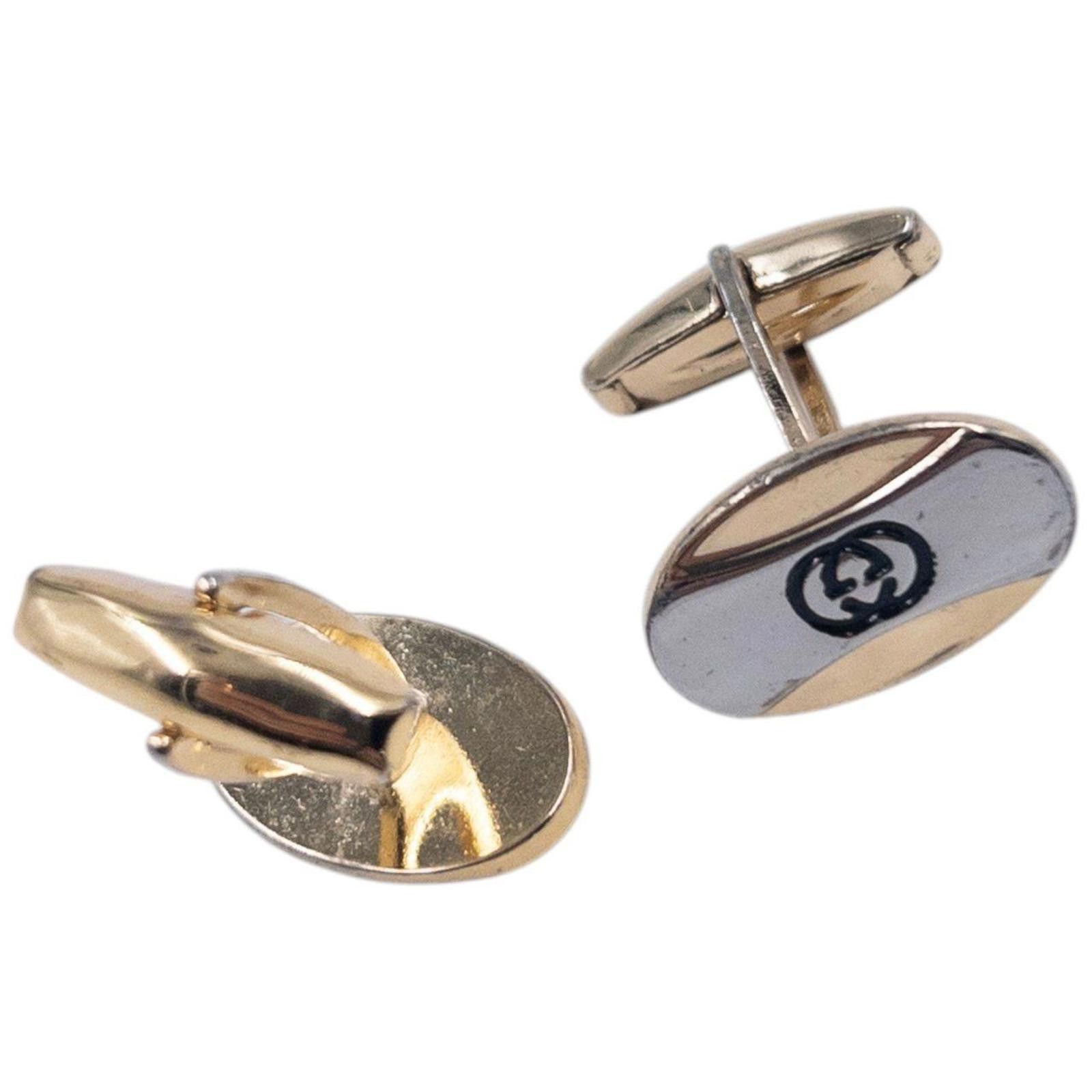 Gucci Vintage Gucci Embossed Cuff Links Size ONE SIZE - 3 Thumbnail