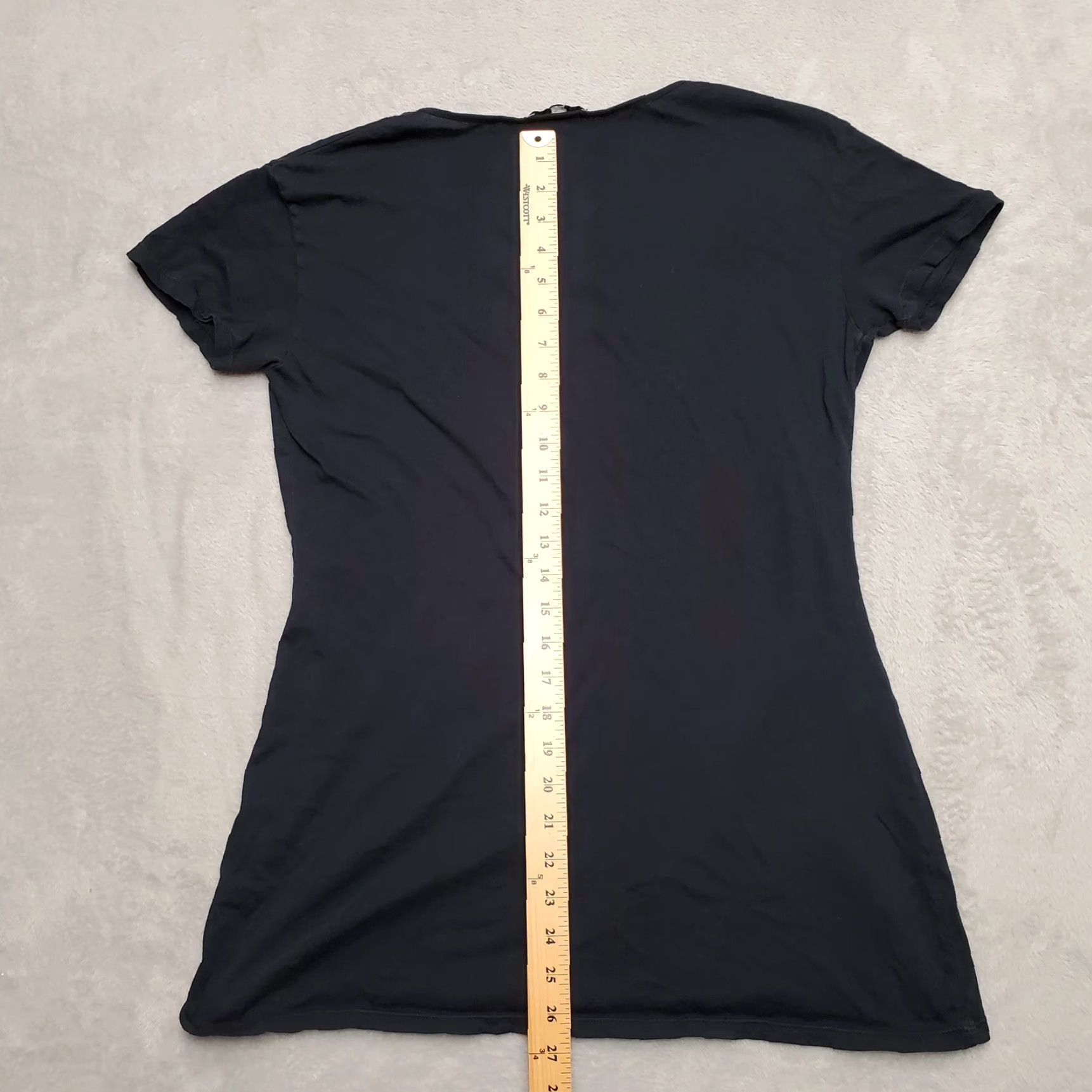 Vintage Montana Shirt Womens XL Black Scoopneck Bigsky Casual MT Tourist Casual Shirt Size XL / US 12-14 / IT 48-50 - 6 Thumbnail