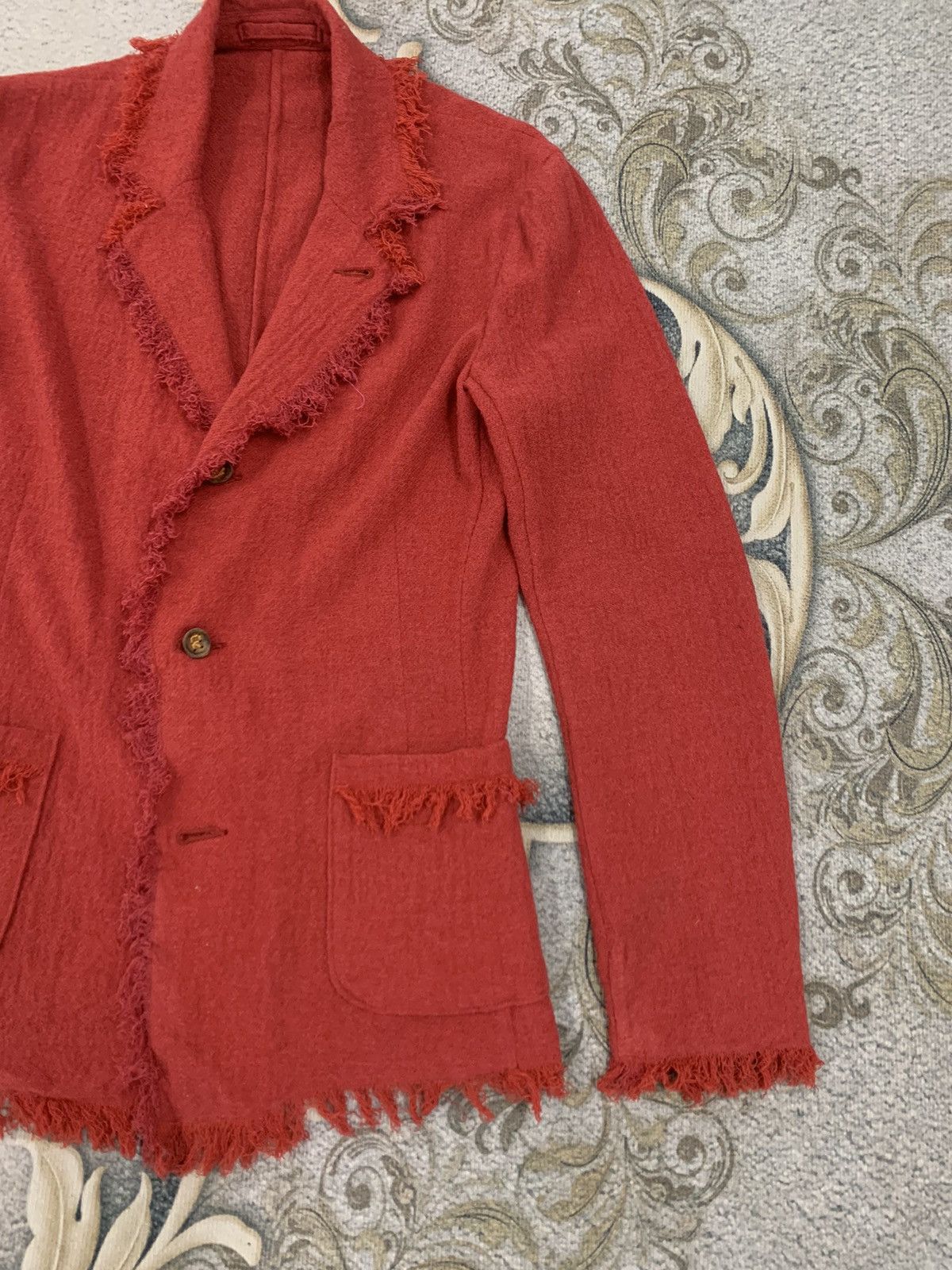 45rpm R by 45Rpm Rare Hairy Style Wool Jacket Made in Japan Size US S / EU 44-46 / 1 - 5 Thumbnail
