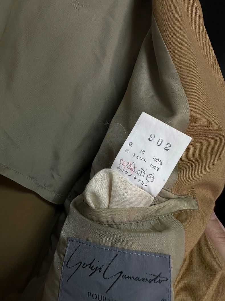 Yohji Yamamoto Yohji Yamamoto 90ss pill text collarless jacket 2505-Nextar Size US M / EU 48-50 / 2 - 6 Thumbnail