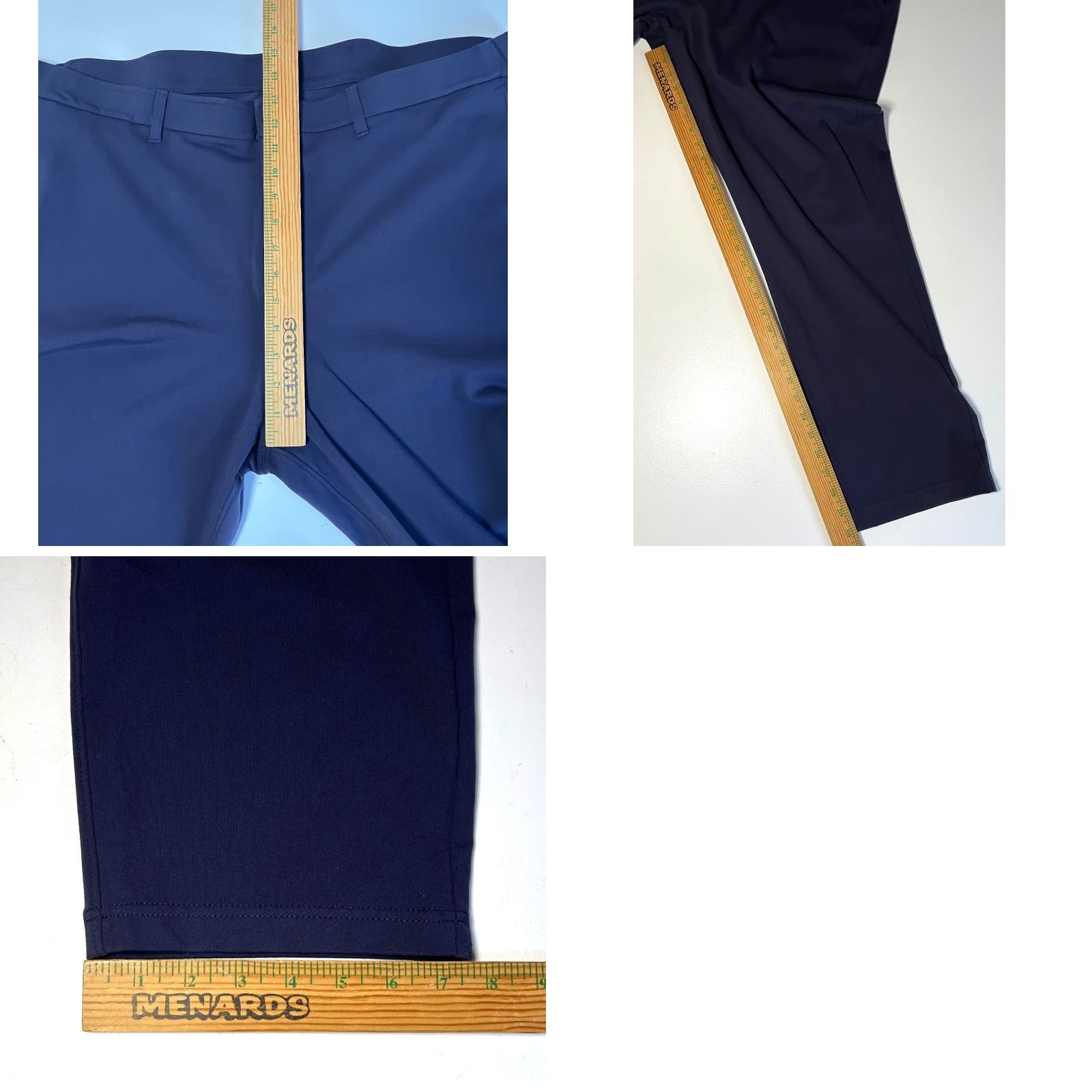 Vintage VINTAGE Public Rec Chino Pants Mens Navy 42x30 City Preppy Nylon Blend Stretch Pockets Straight Regular Size US 42 / EU 58 - 10 Thumbnail