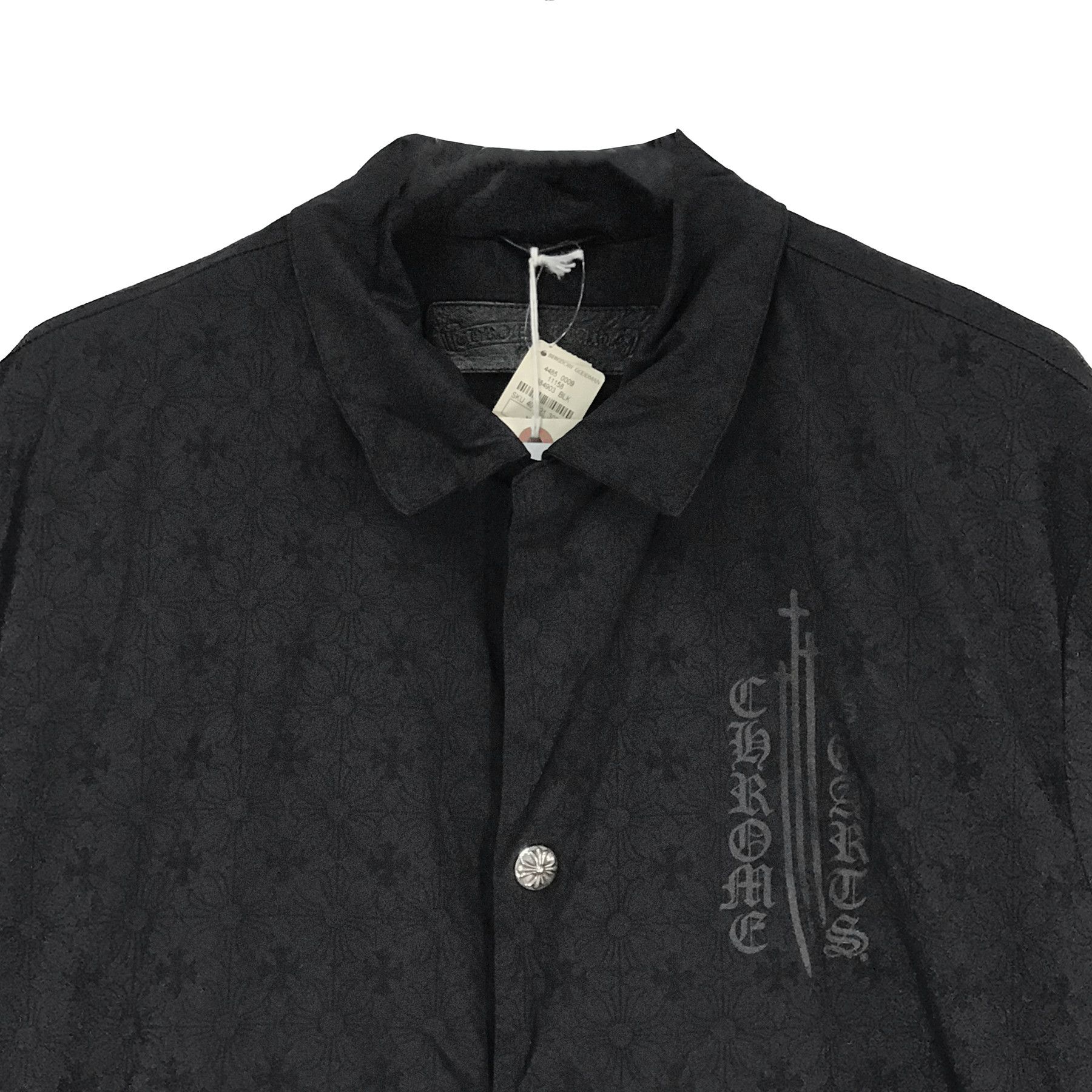 Chrome Hearts Chrome Hearts Monogram Cross Pattern Script Logo Jacket Size US XL / EU 56 / 4 - 3 Thumbnail