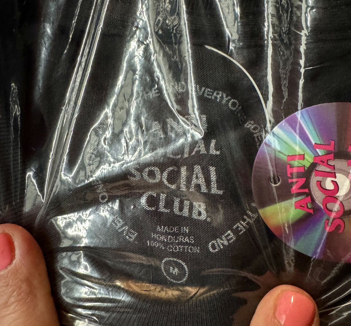 Anti Social Social Club Brand New Anti Social Social Club Black Madness T Sz. M Size US M / EU 48-50 / 2 - 4 Thumbnail