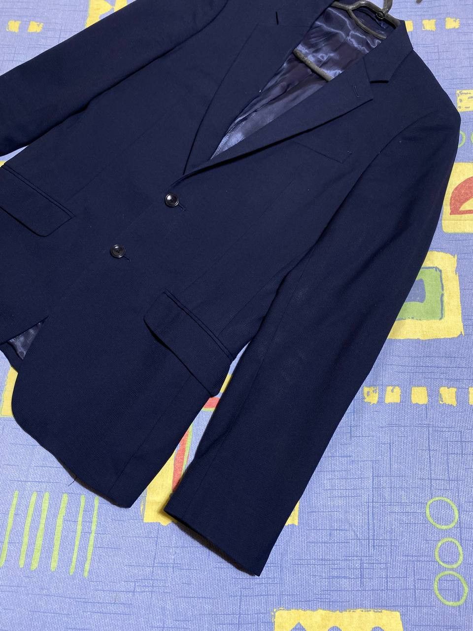Reiss × Vintage Reese navy velvet blazer Size 42R - 12 Thumbnail