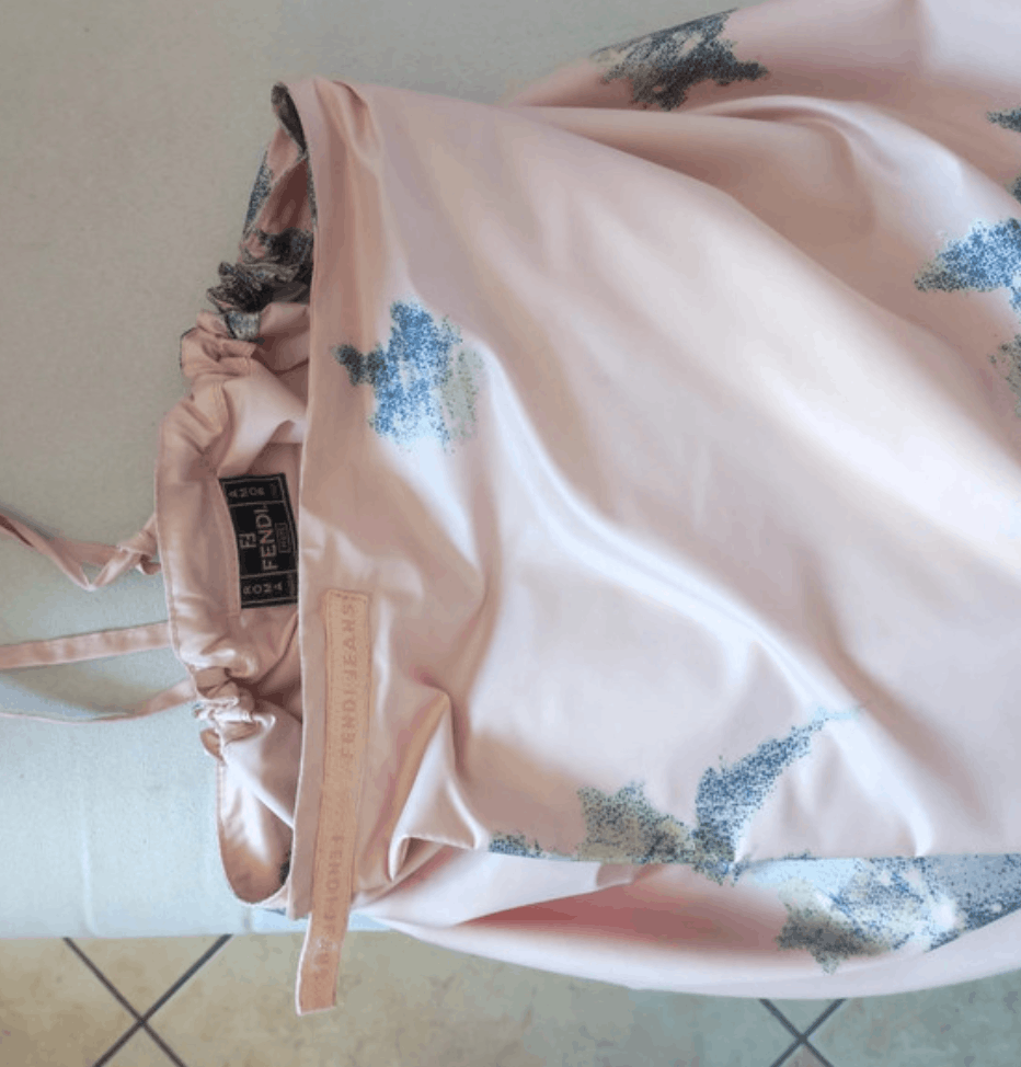 Fendi × Vintage Fendi Skirt Midi Maxi Floral Pink Vintage Size 28" / US 6 / IT 42 - 7 Thumbnail