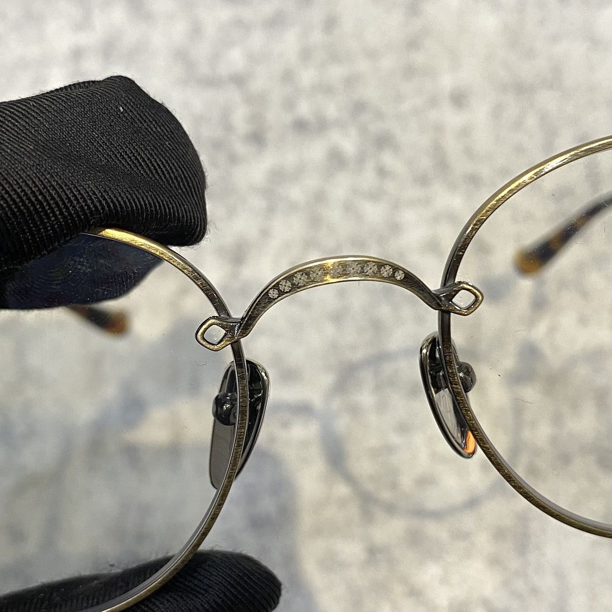 Chrome Hearts CHROME HEARTS BUBBA-A Antique Gold/ Plastic Size ONE SIZE - 13 Thumbnail