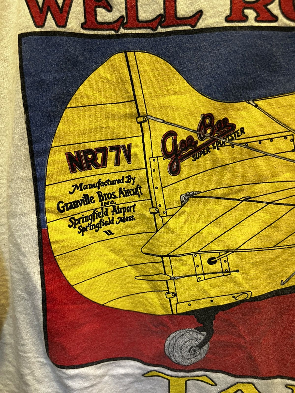 Other Vintage White Graphic Tee Shirt Size US L / EU 52-54 / 3 - 6 Thumbnail