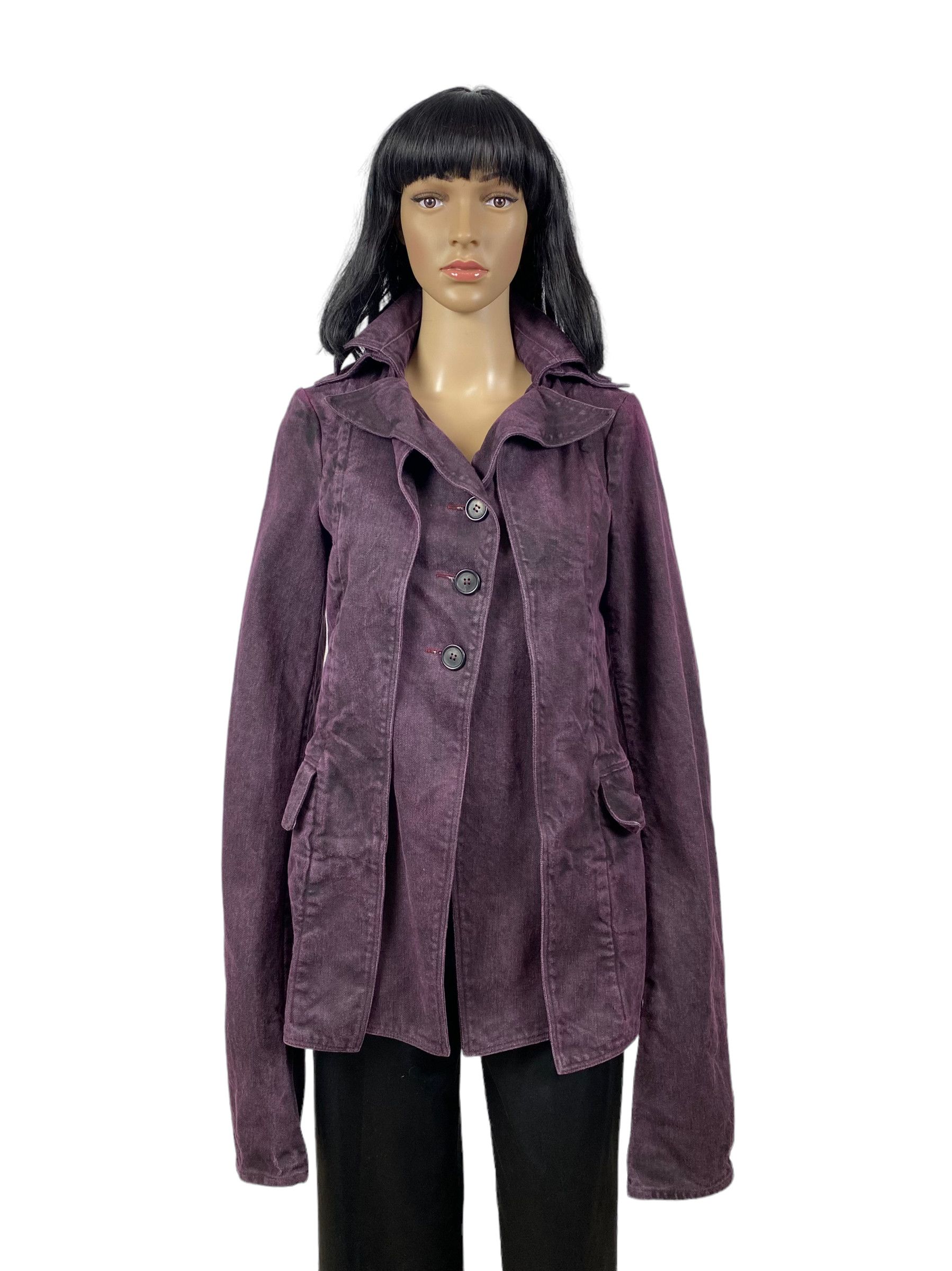 Rundholz rundholz women's waxed jacket garment dyed size XS Size XS / US 0-2 / IT 36-38 - 1 Thumbnail