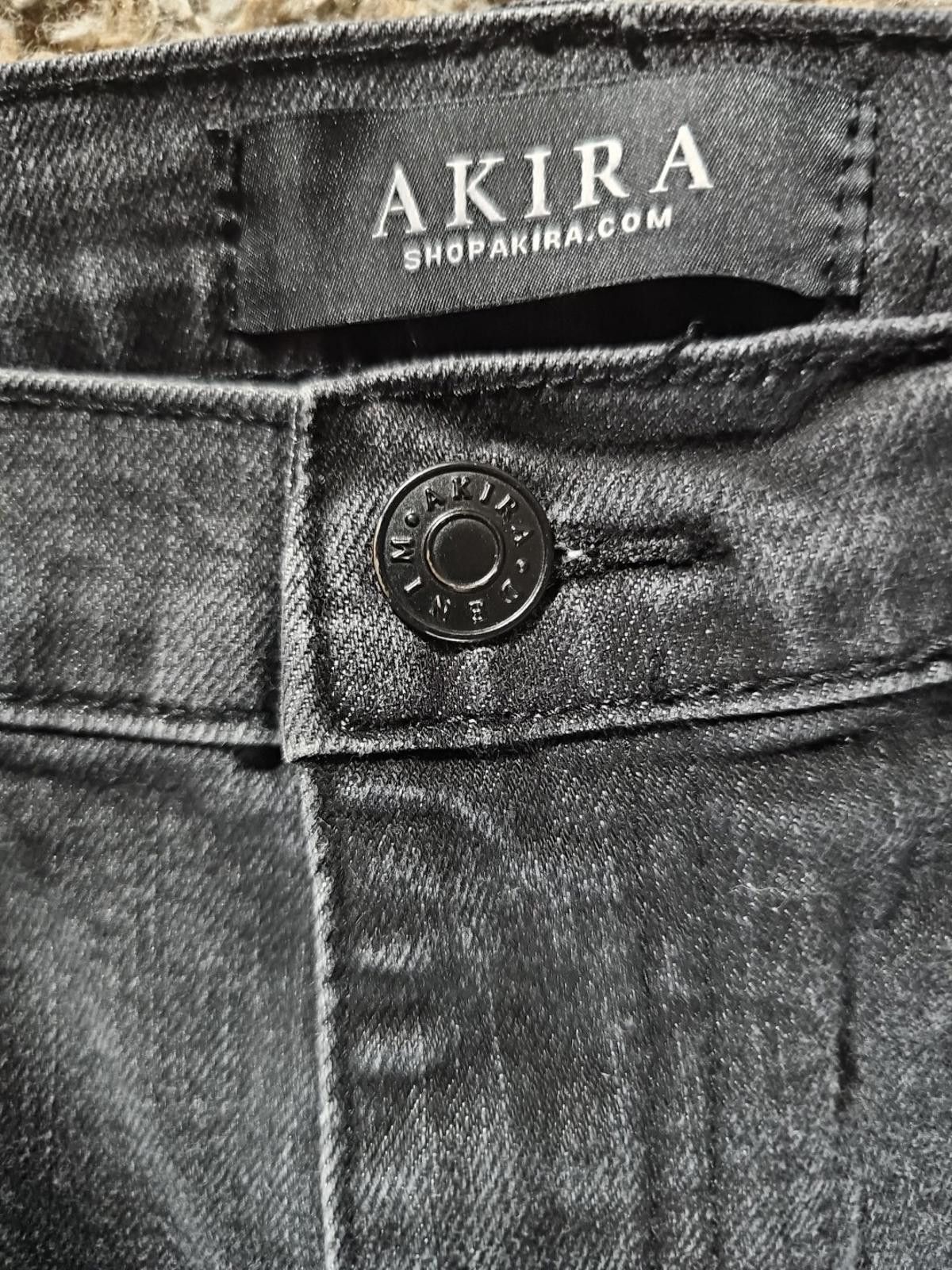 Akila Akira 15(W31) Black White Jeans Size 30" / US 8 / IT 44 - 2 Thumbnail