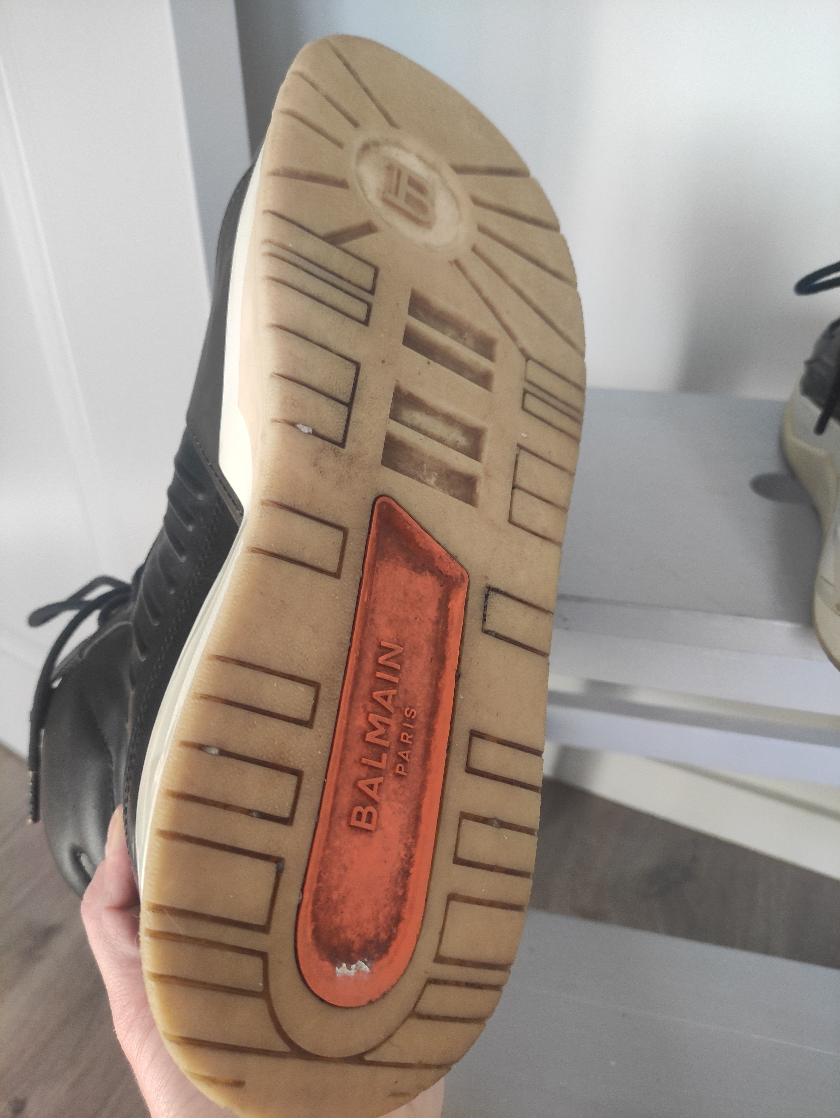 Balmain Balmain High Top Sneakers Size US 11 / EU 44 - 7 Thumbnail