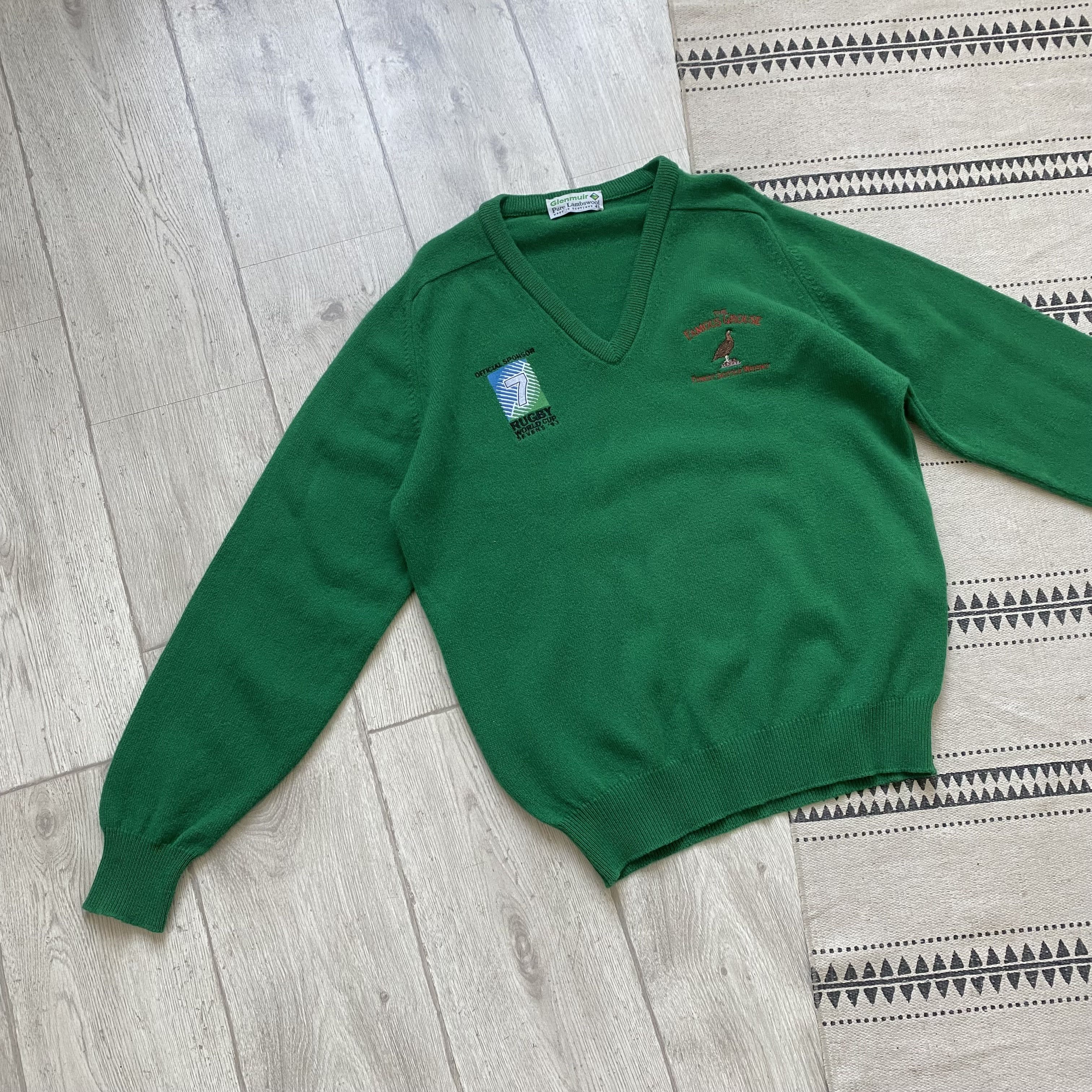 Rugby Ralph Lauren Vintage 93s England Rugby Sweater World Cup Knit Wool Size US M / EU 48-50 / 2 - 7 Thumbnail
