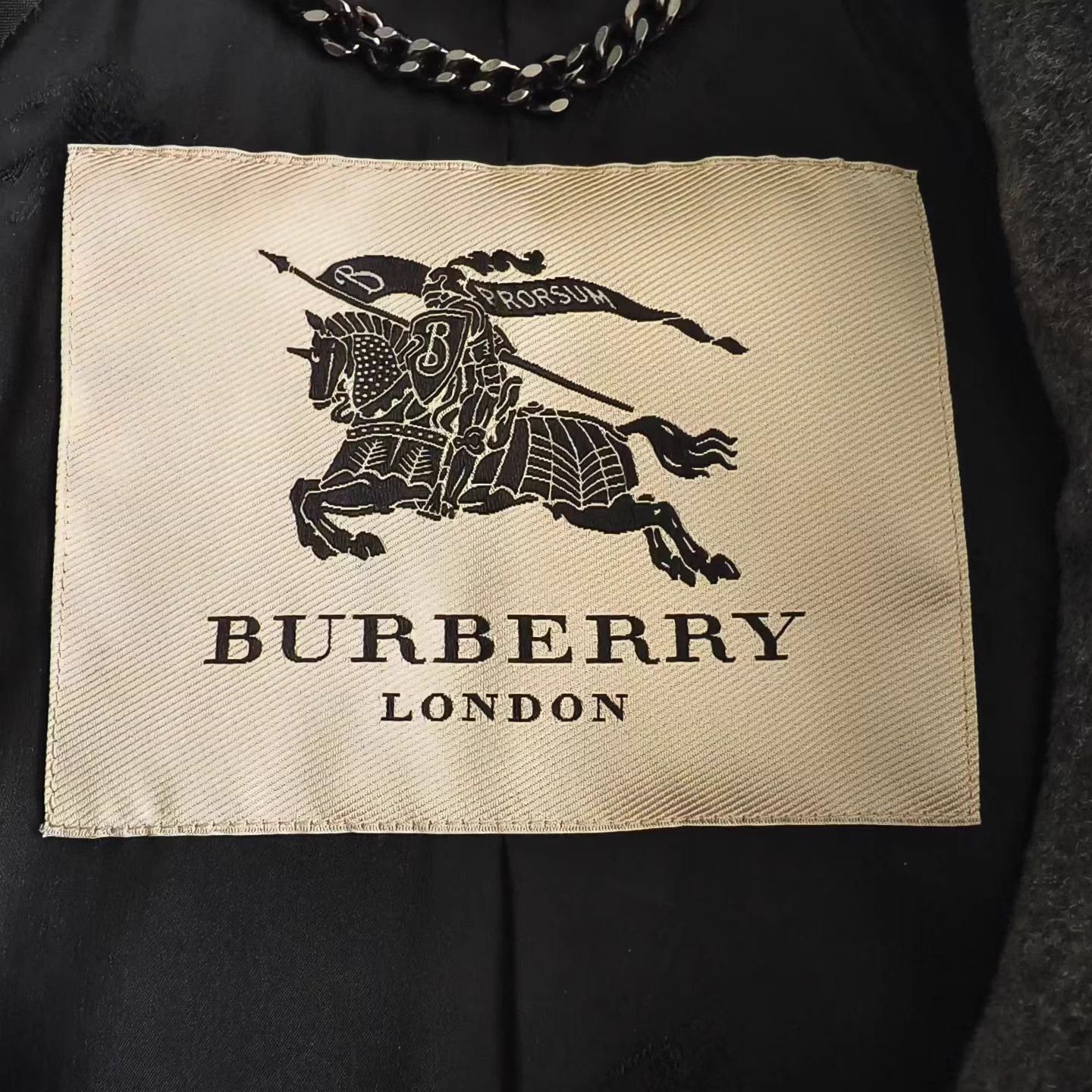 Burberry Burberry Women's Solid Wool Cashmere Coat UK4 Size XS / US 0-2 / IT 36-38 - 2 Thumbnail