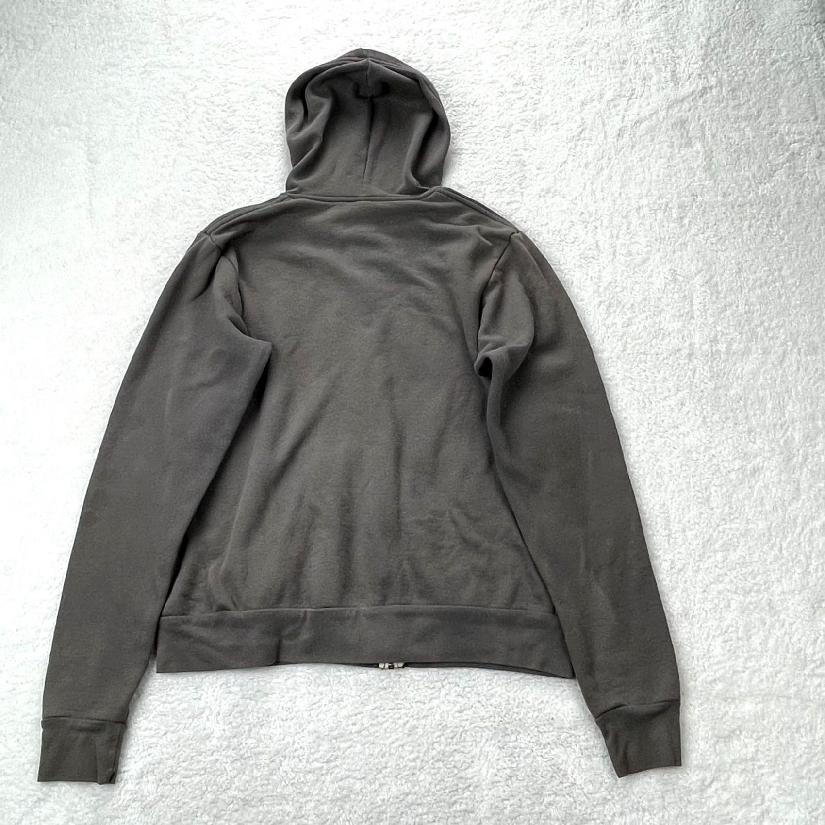 Apple VINTAGE Apple Hoodie Mens L Gray Logo Full Zip Zip Fleece Cotton Polyester Size US L / EU 52-54 / 3 - 7 Thumbnail