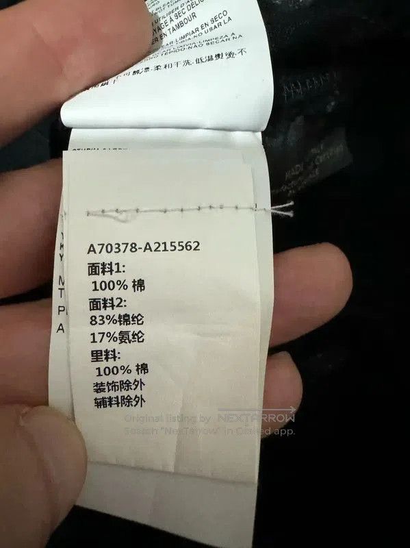 Versace Versace Black Embroidered Logo Men's Outerwear . Size US S / EU 44-46 / 1 - 5 Thumbnail