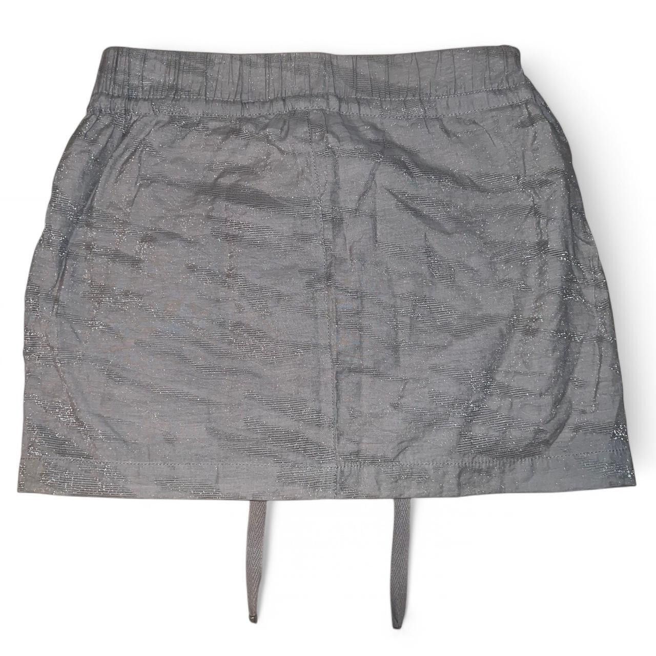 Armani Exchange Armani Exchange Zebra Metallic Print Zip Up Mini Skirt Size 25" / US 0 / IT 36 - 2 Thumbnail