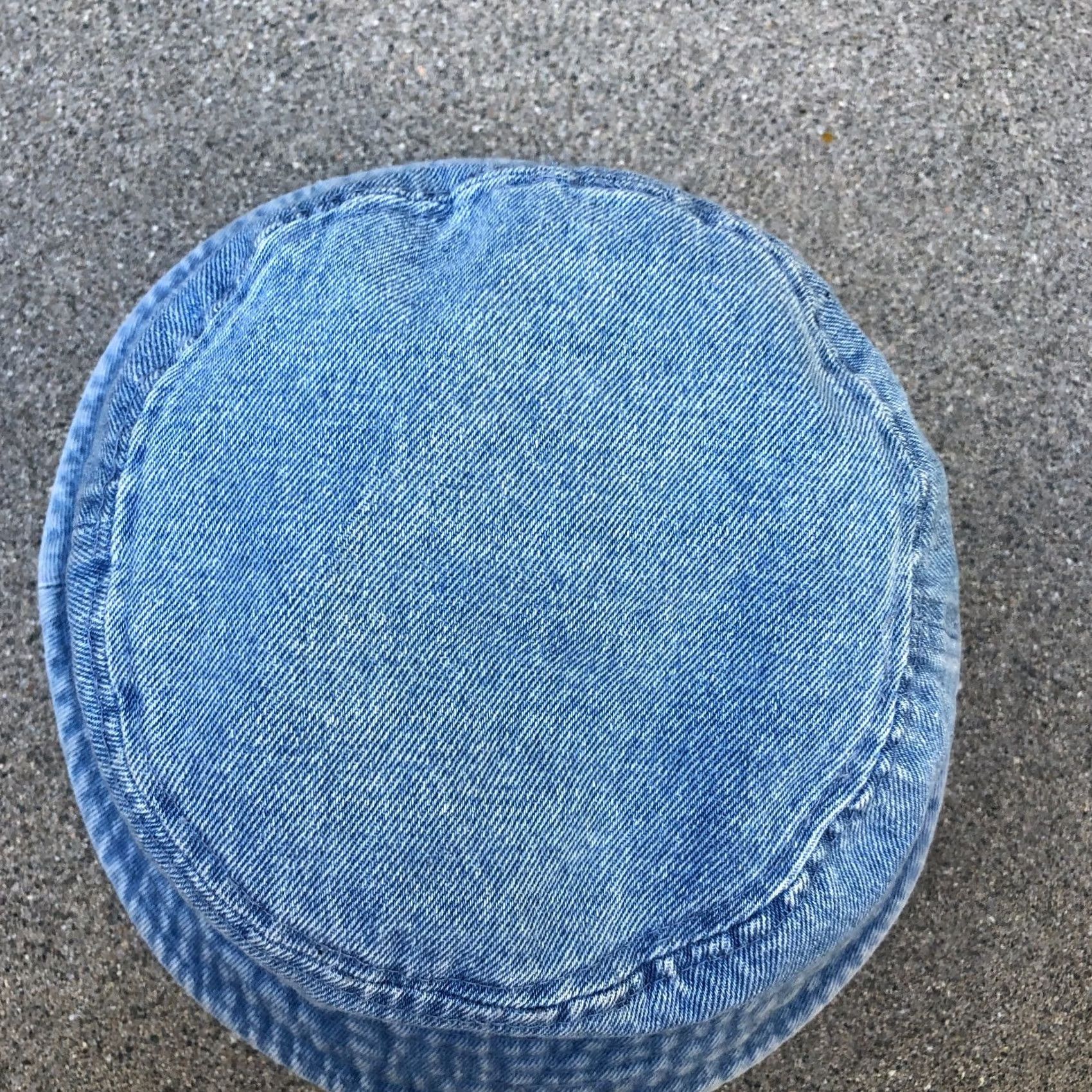 Denime NEWHATTAN Denim Bucket Hat Women's S/M Blue Packable 100% Cotton Cap Size ONE SIZE - 3 Thumbnail