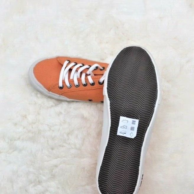 SeaVees SEAVEES Monterey Sneaker - Women's Size 5.5 - Orange Athletic Size US 6 / IT 36 - 6 Thumbnail