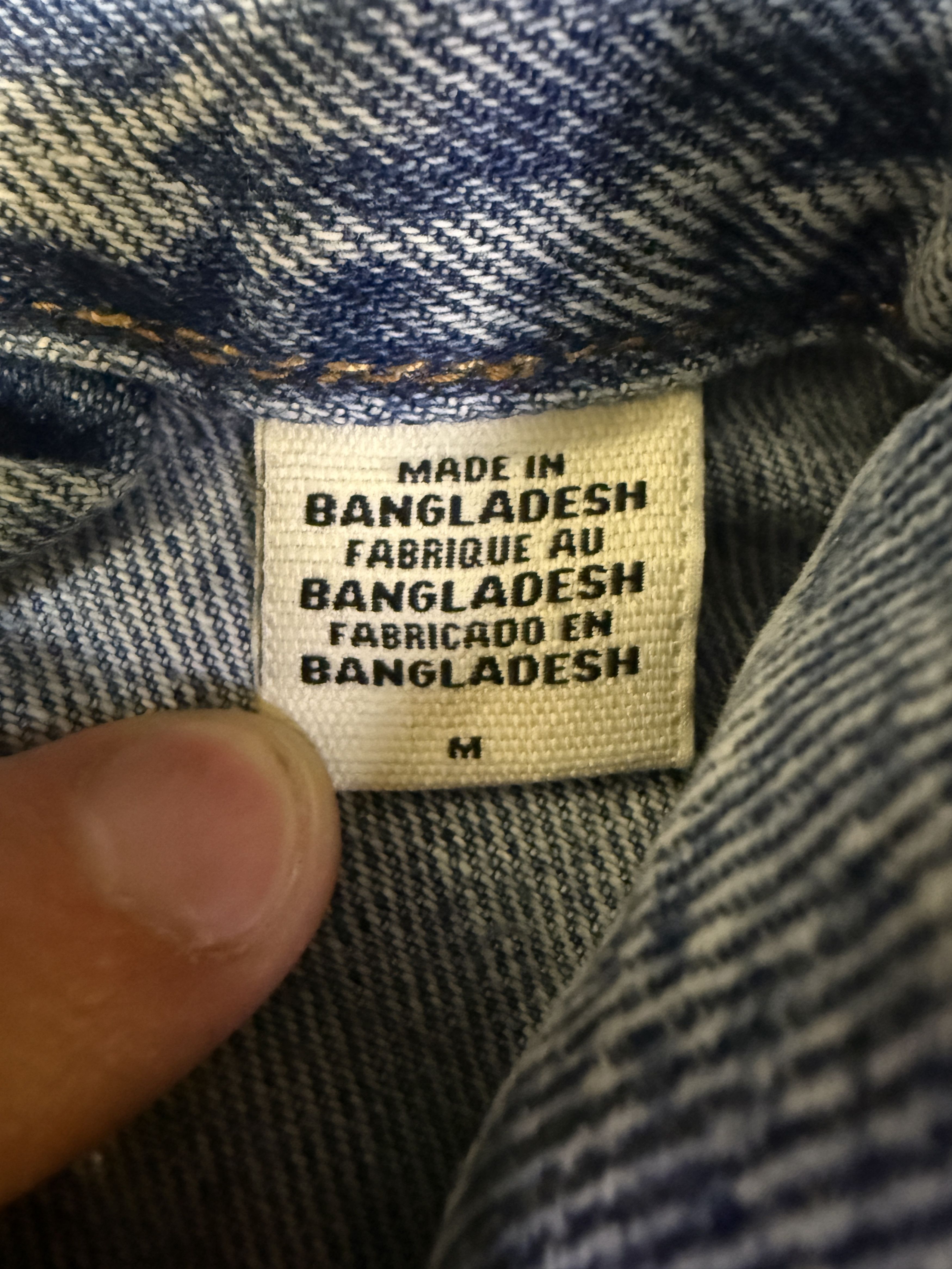Levi's Levi's x Lucy Folk Denim Trucker Jacket Size US M / EU 48-50 / 2 - 4 Thumbnail