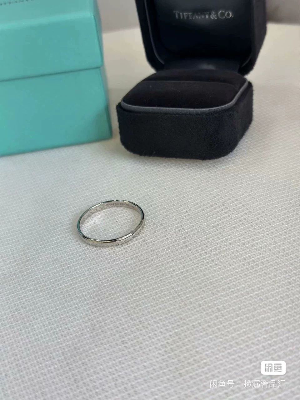 Tiffany & Co. Tiffany Classic PT950 Platinum Band Size ONE SIZE - 1 Thumbnail