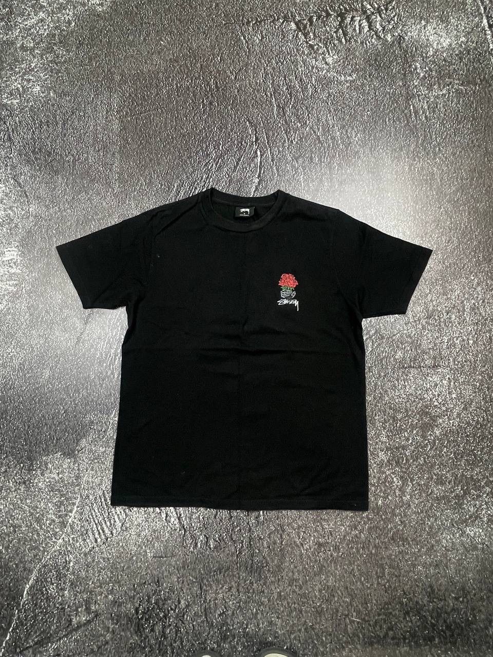 Stussy Vintage Stussy Rose T-shirts Y2K streetwear Size US S / EU 44-46 / 1 - 2 Thumbnail