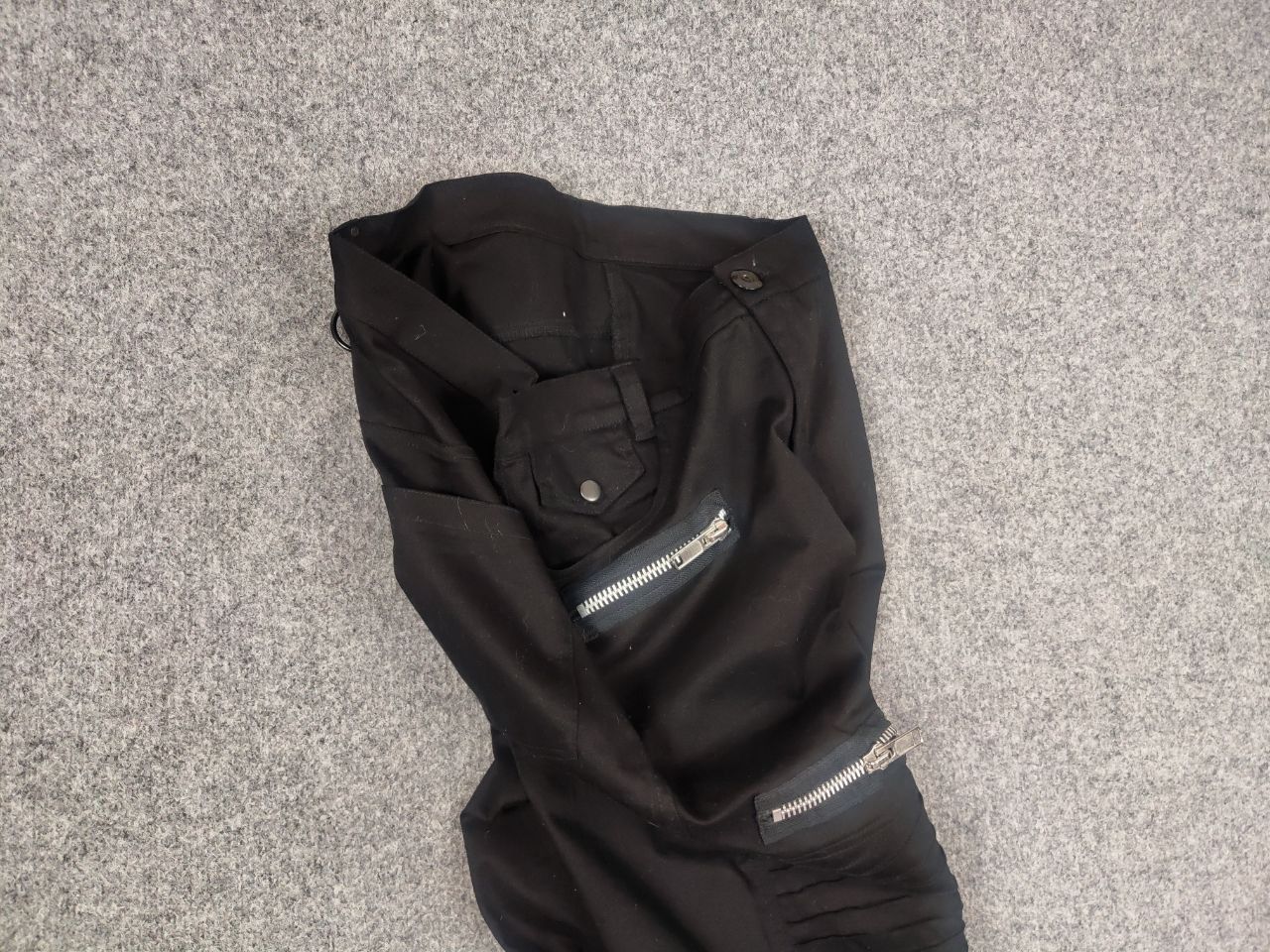 Le Grande Bleu (L.G.B.) heartless Japan design Avant garde Zip Pants Vintage Y2K Size US 34 / EU 50 - 11 Thumbnail