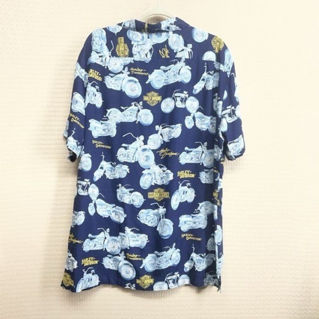 Harley Davidson NWOT Harley-Davidson Hawaiian Motorcycle Shirt Men Size XL Size US XL / EU 56 / 4 - 8 Thumbnail