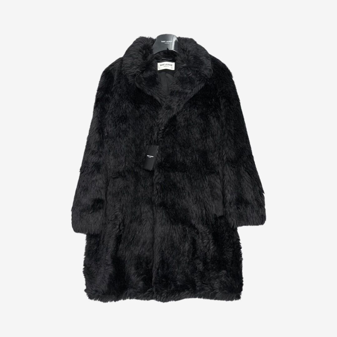 Saint Laurent Paris Saint Laurent Paris AW18 Mohair Fur Coat Sz. 50 Size US M / EU 48-50 / 2 - 3 Thumbnail