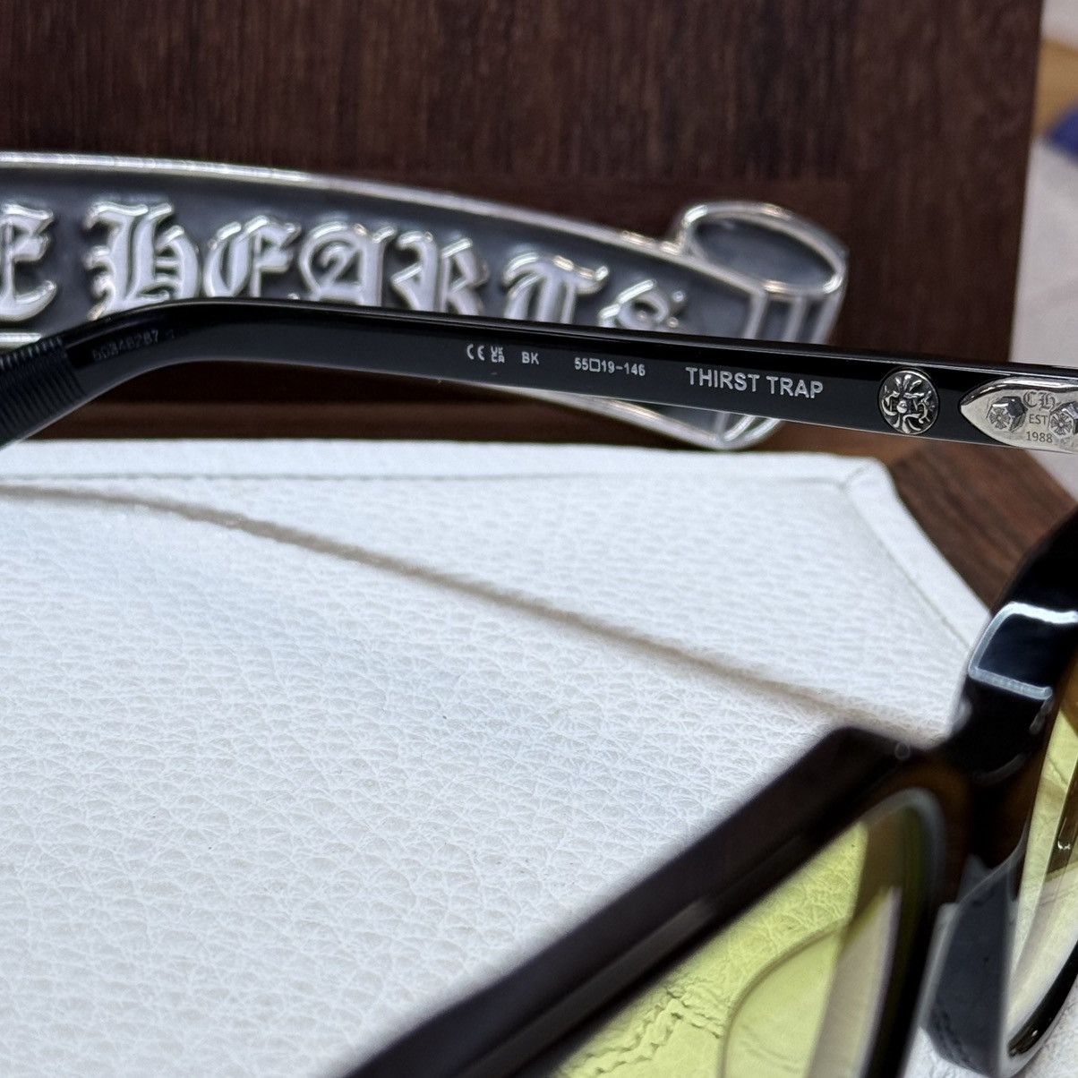 Chrome Hearts Chrome Hearts THIRST TRAP 1/1 Sunglasses Size ONE SIZE - 5 Thumbnail