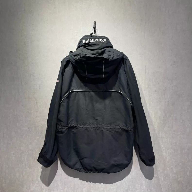 Balenciaga Balenciaga Solid color zipper Parker coat Size US S / EU 44-46 / 1 - 2 Thumbnail