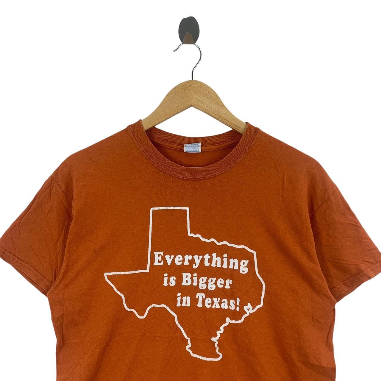 Vintage Vintage TEXAS USA Everything Is Biggest Tee Shirt Top Size US M / EU 48-50 / 2 - 2 Thumbnail
