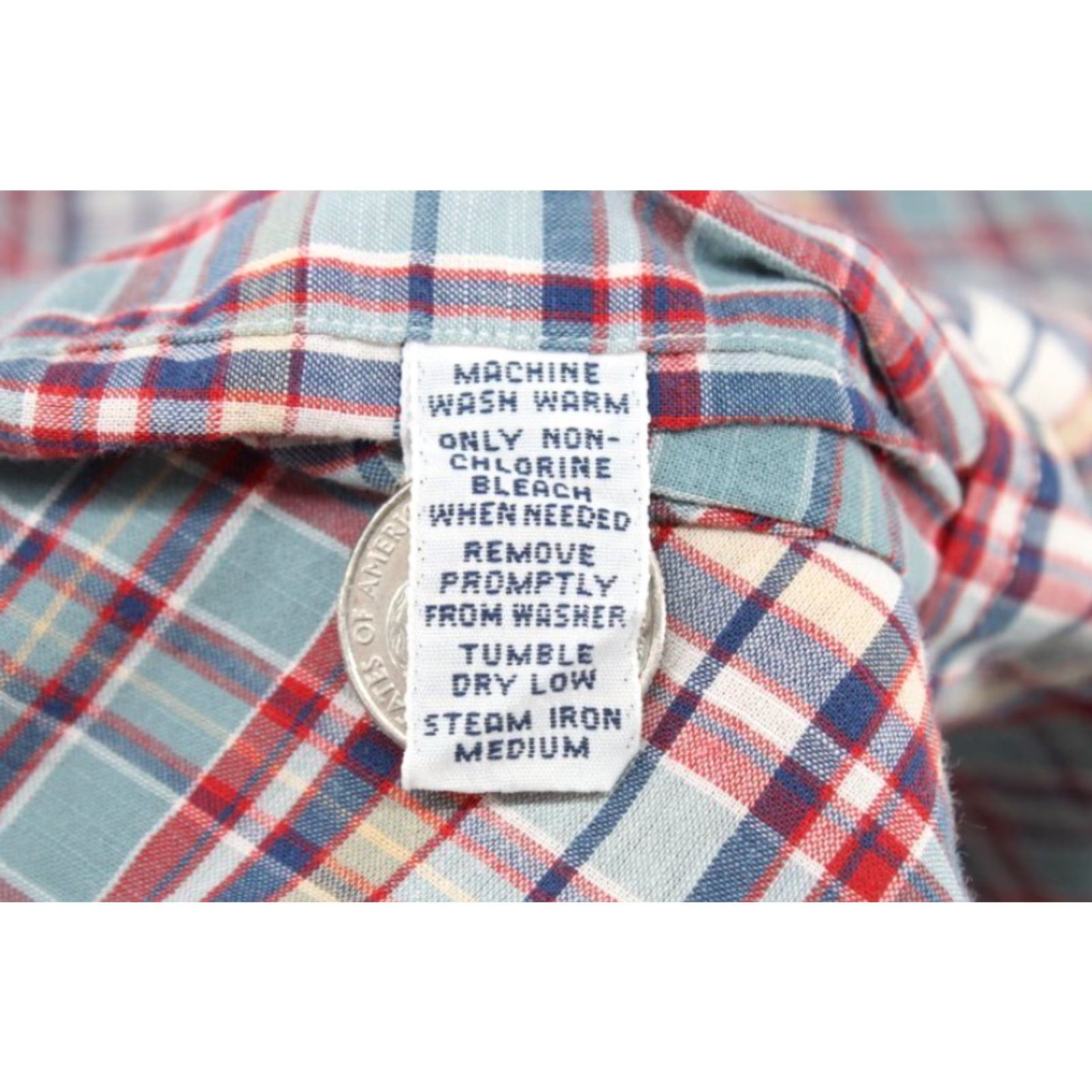 Ralph Lauren VTG Ralph Lauren Blake Short Sleeve Shirt Men's M Plaid Blue Multicolor Pony Casual Shirt Size US M / EU 48-50 / 2 - 5 Thumbnail