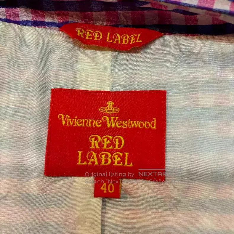 Vivienne Westwood Vivienne Westwood Rare Plaid Patchwork Silk Asymmetrical S Size S / US 4 / IT 40 - 4 Thumbnail