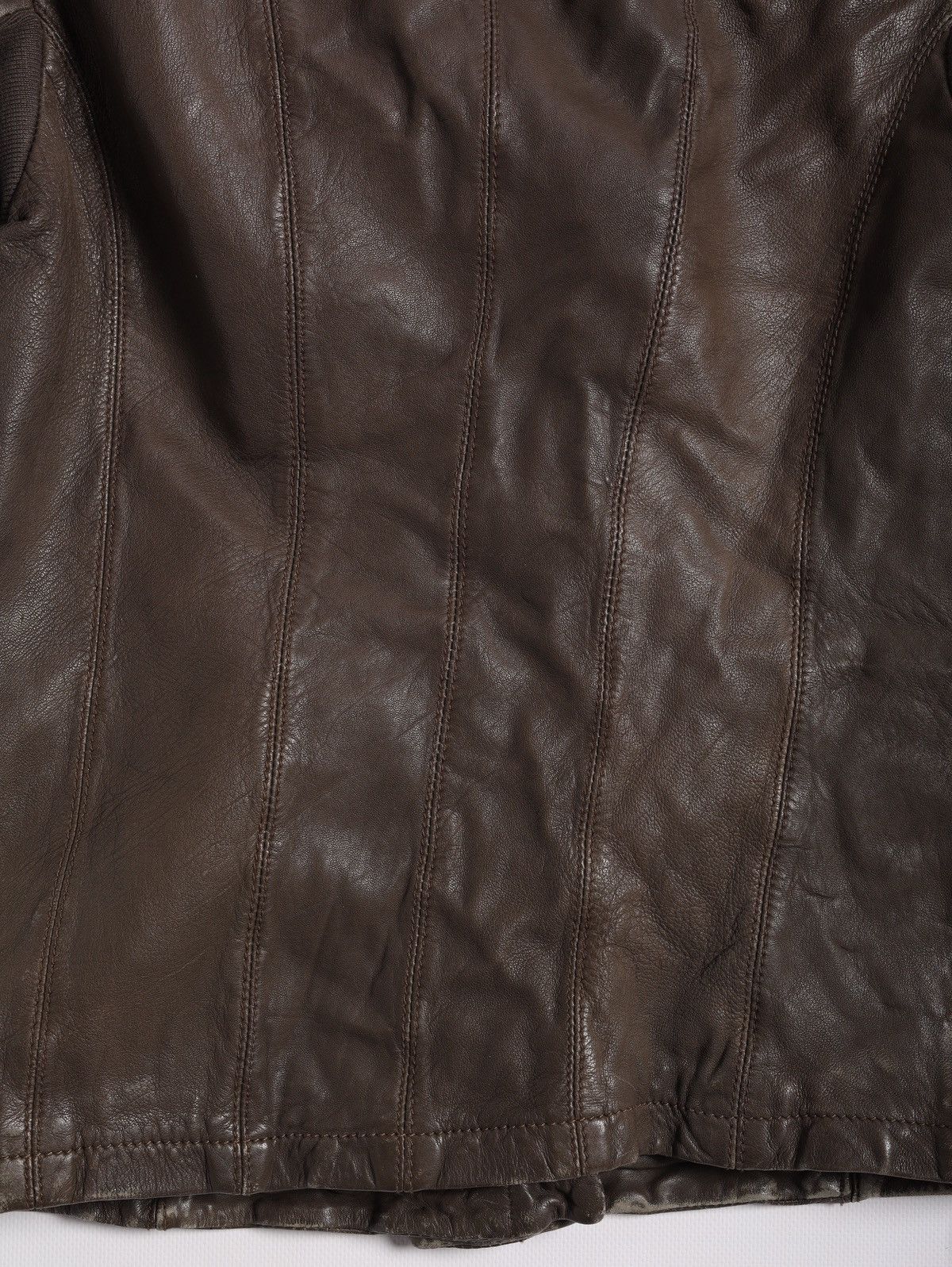 Allsaints Allsaints Kadian Leather Biker Jacket Size L / US 10 / IT 46 - 15 Thumbnail