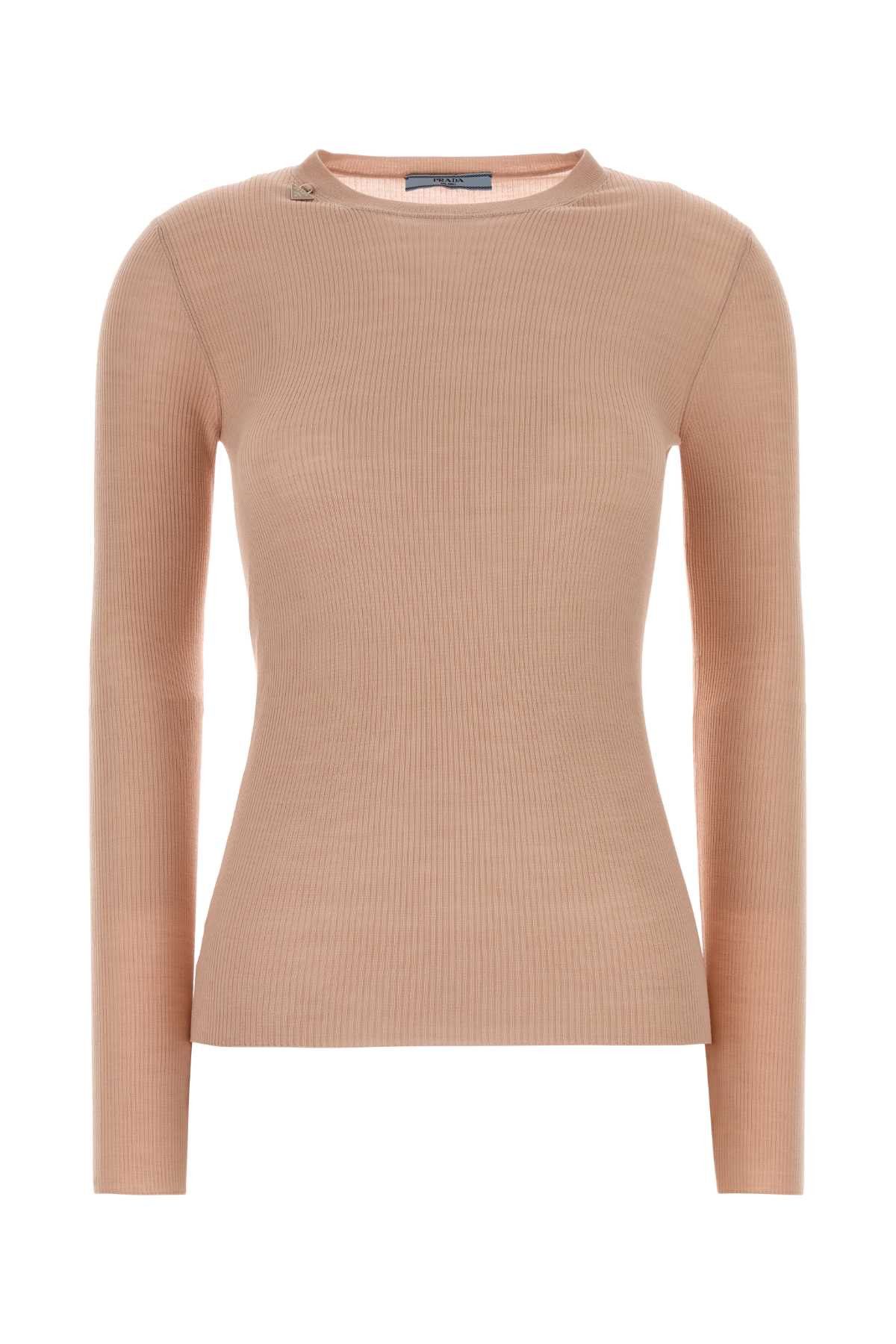 Prada Pink Wool Sweater Size M / US 6-8 / IT 42-44 - 1 Thumbnail