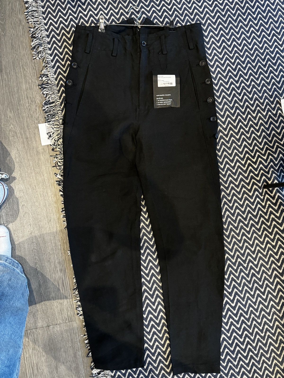 image of Nude Masahiko Maruyama Nude:masahiko Maruyama in Black, Men's (Size 32)
