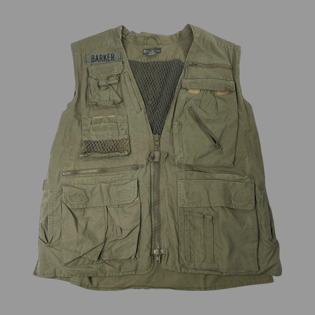 Vintage Vintage 90s cargo hunting vest Size US XL / EU 56 / 4 - 1 Thumbnail
