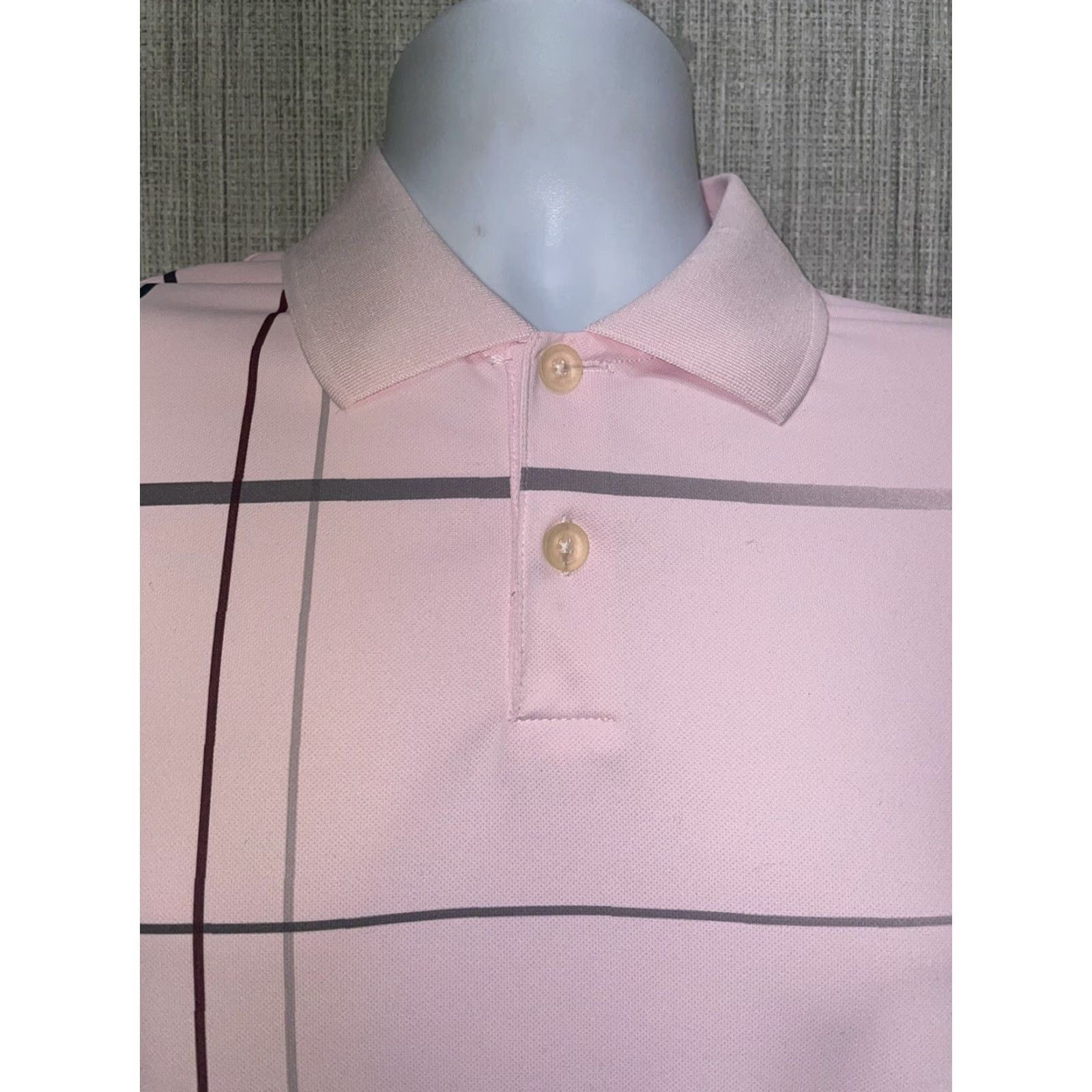 Nike NIKE GOLF Dri-Fit Pink Graphic Polo Adult Small Mens Size US S / EU 44-46 / 1 - 2 Thumbnail