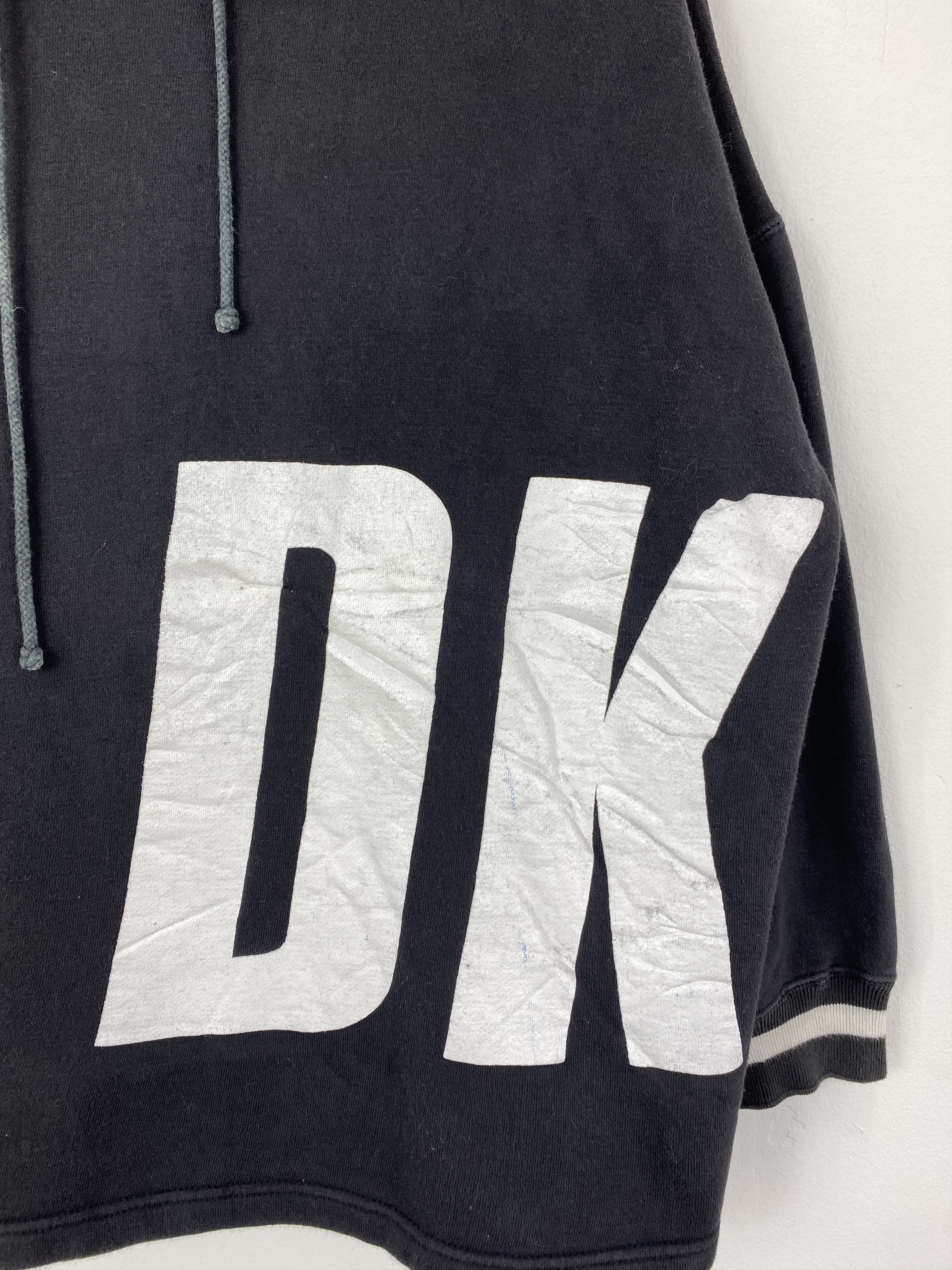 DKNY Vintage 90s DKNY Usa Big Logo Pullover Hoodie SH0097 Size US XXL / EU 58 / 5 - 6 Thumbnail