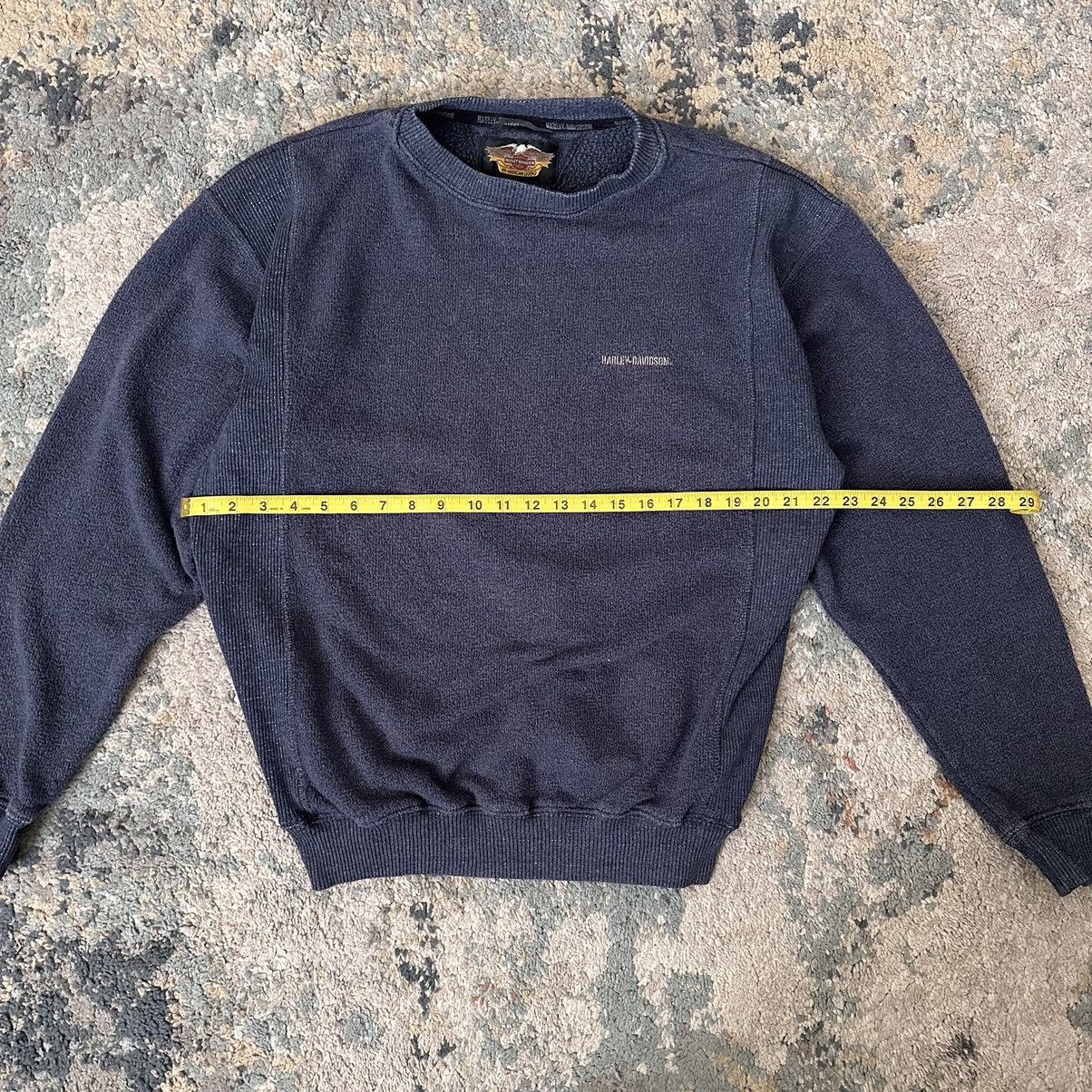 Harley Davidson Vintage Harley Davison Navy Sweater Size US XL / EU 56 / 4 - 6 Thumbnail