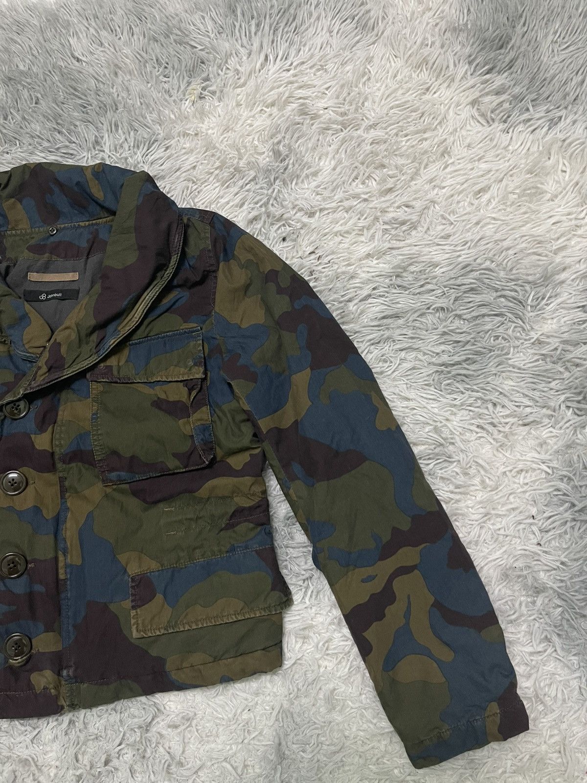 Japanese Brand 2000s JOHN BULL CAMO LIGHT JACKET RARE Size M / US 6-8 / IT 42-44 - 4 Thumbnail