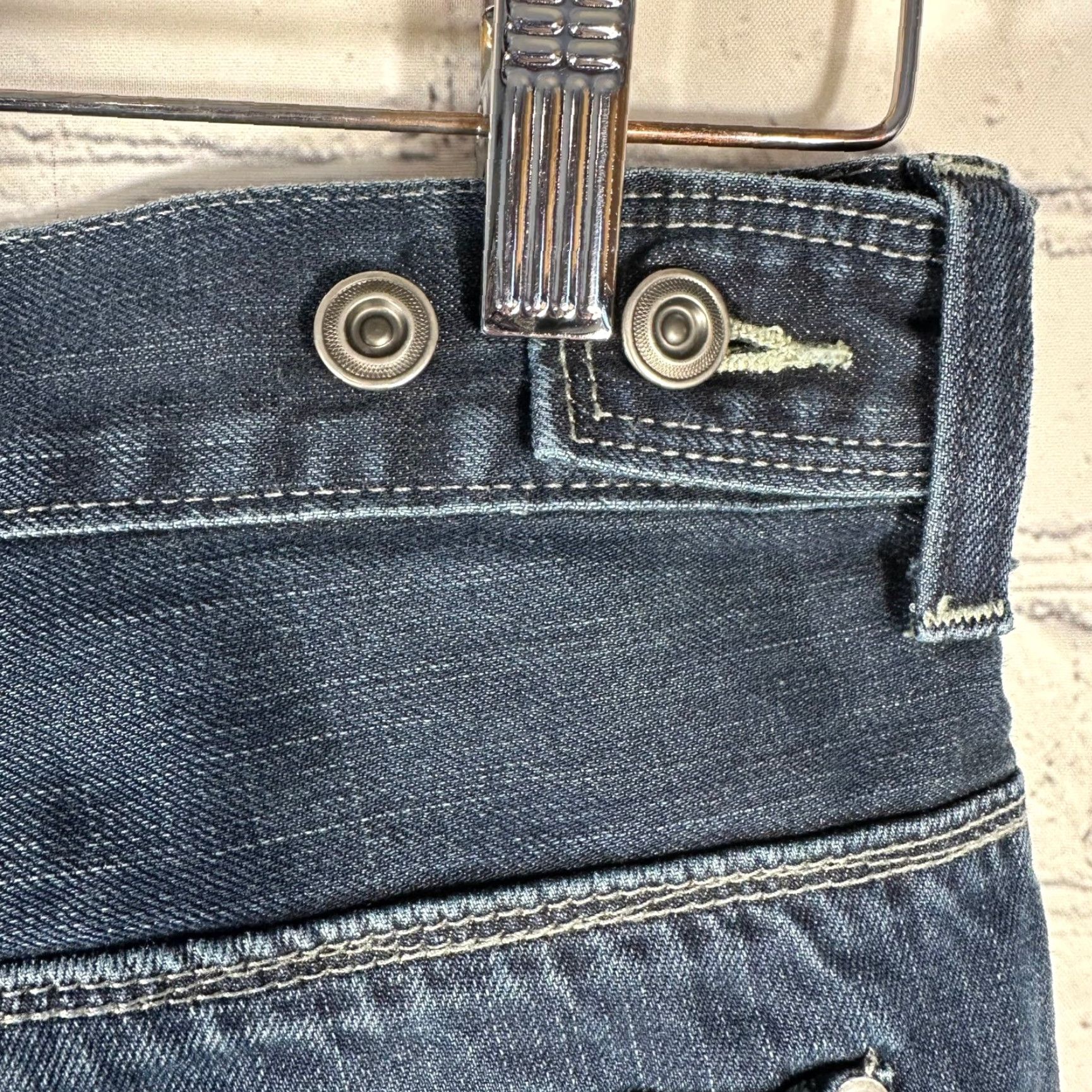 Levi's Levi's 511 Mens Dark Wash Denim Jeans Adjustable Waist Indigo 31x30 Straight Regular Jeans Mens Color Blue 90s? Size US 31 - 5 Thumbnail