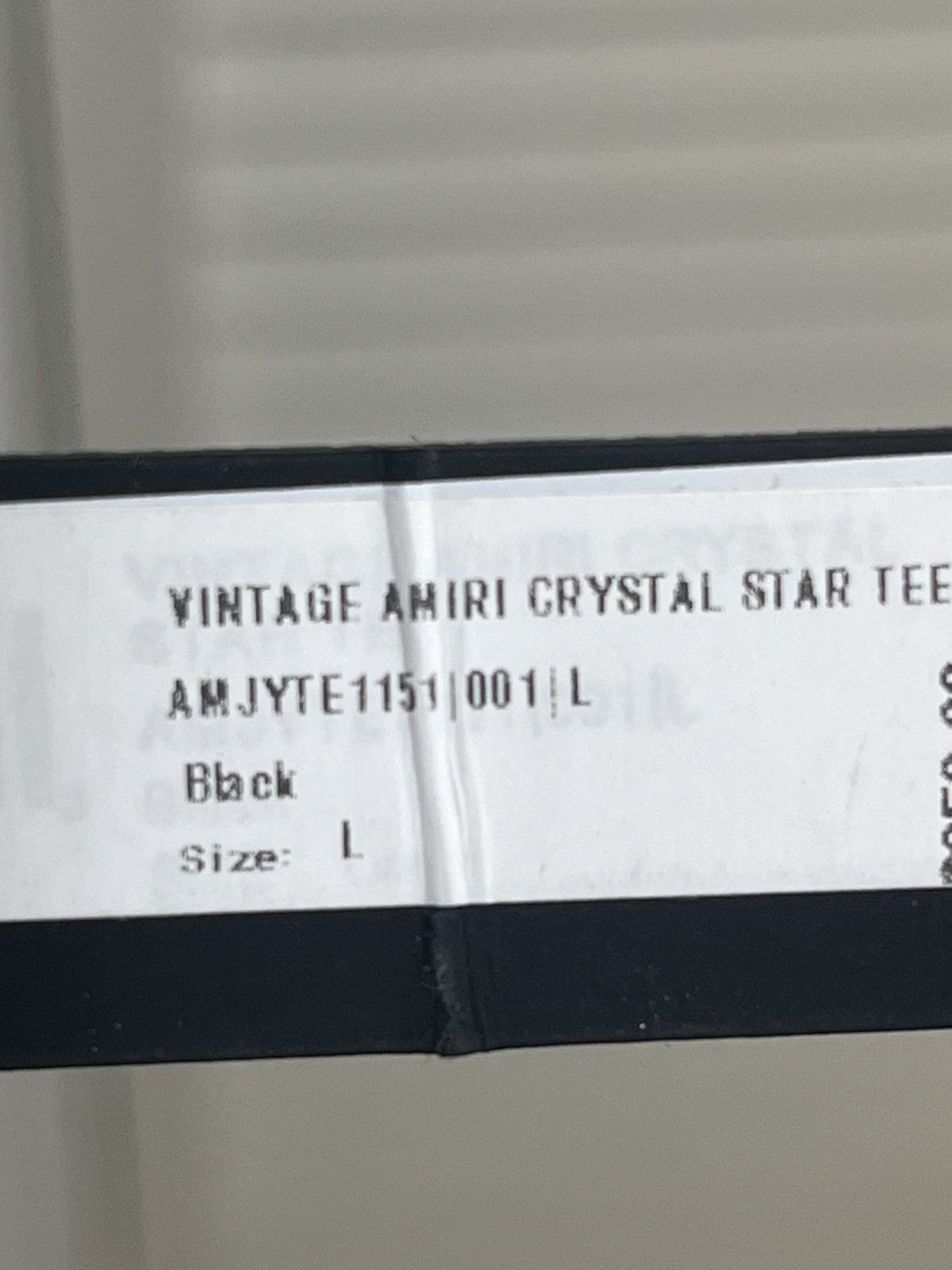 Amiri Amiri Vintage Crystal Star Tee Sz L Size US L / EU 52-54 / 3 - 6 Thumbnail