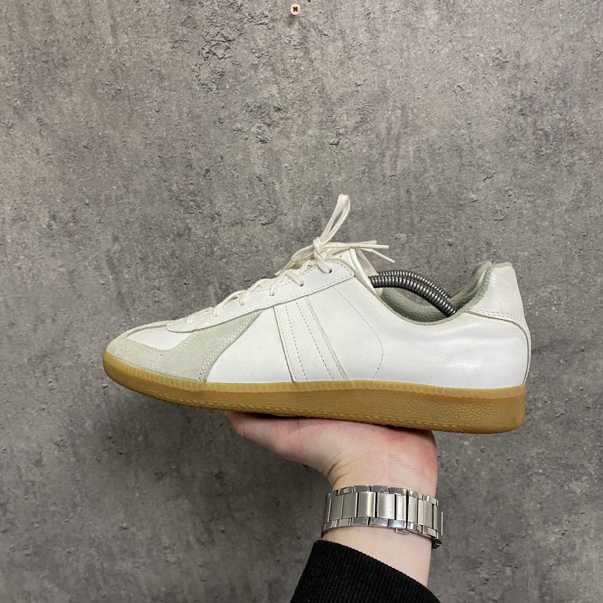 Other GAT BW-Sport 275 Army Trainer Leather Sneakers Margiela Type Size US 10.5 / EU 43-44 - 7 Thumbnail