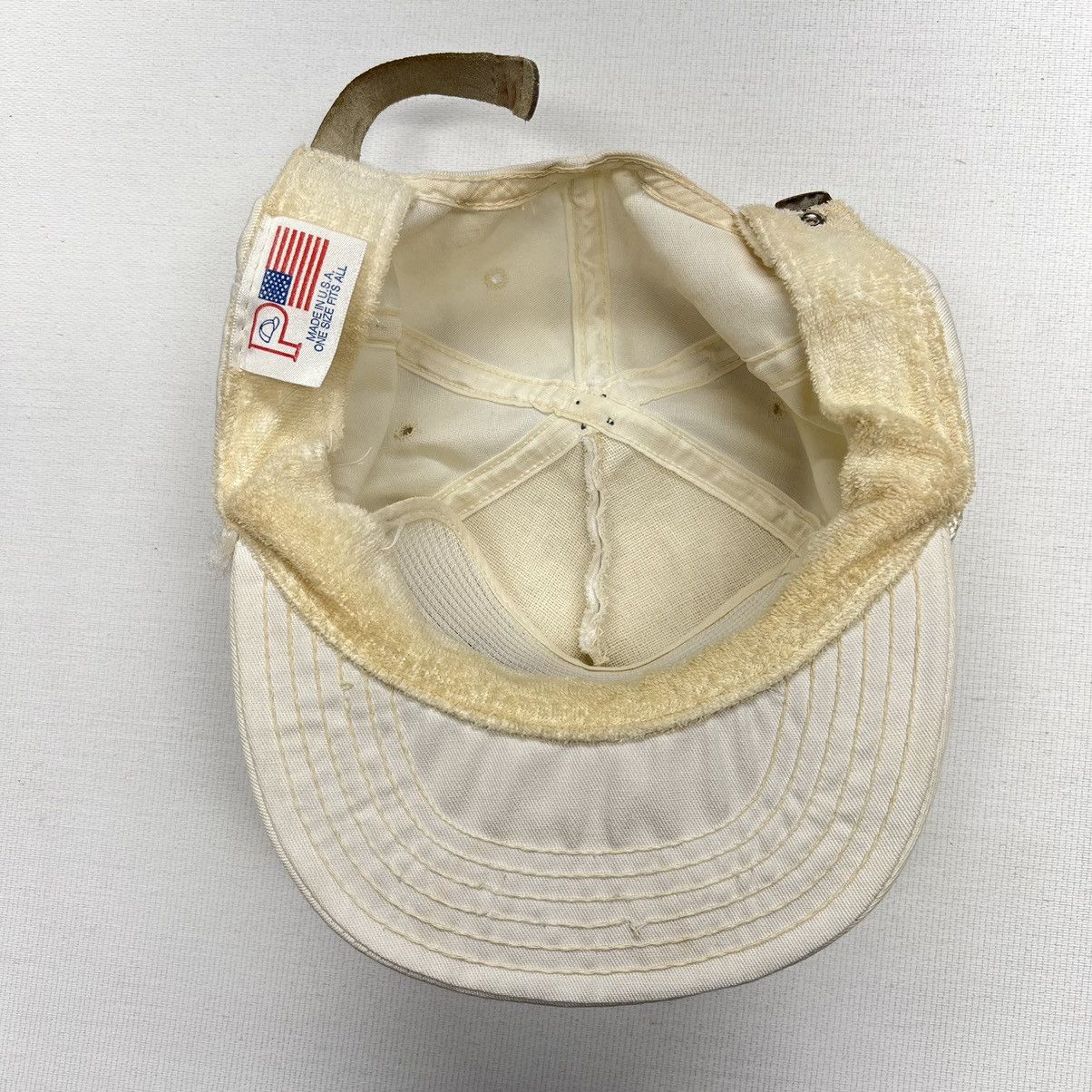Vintage VTG Construction Hat Strap Back Oil Field Machine Pipeline Size ONE SIZE - 12 Thumbnail