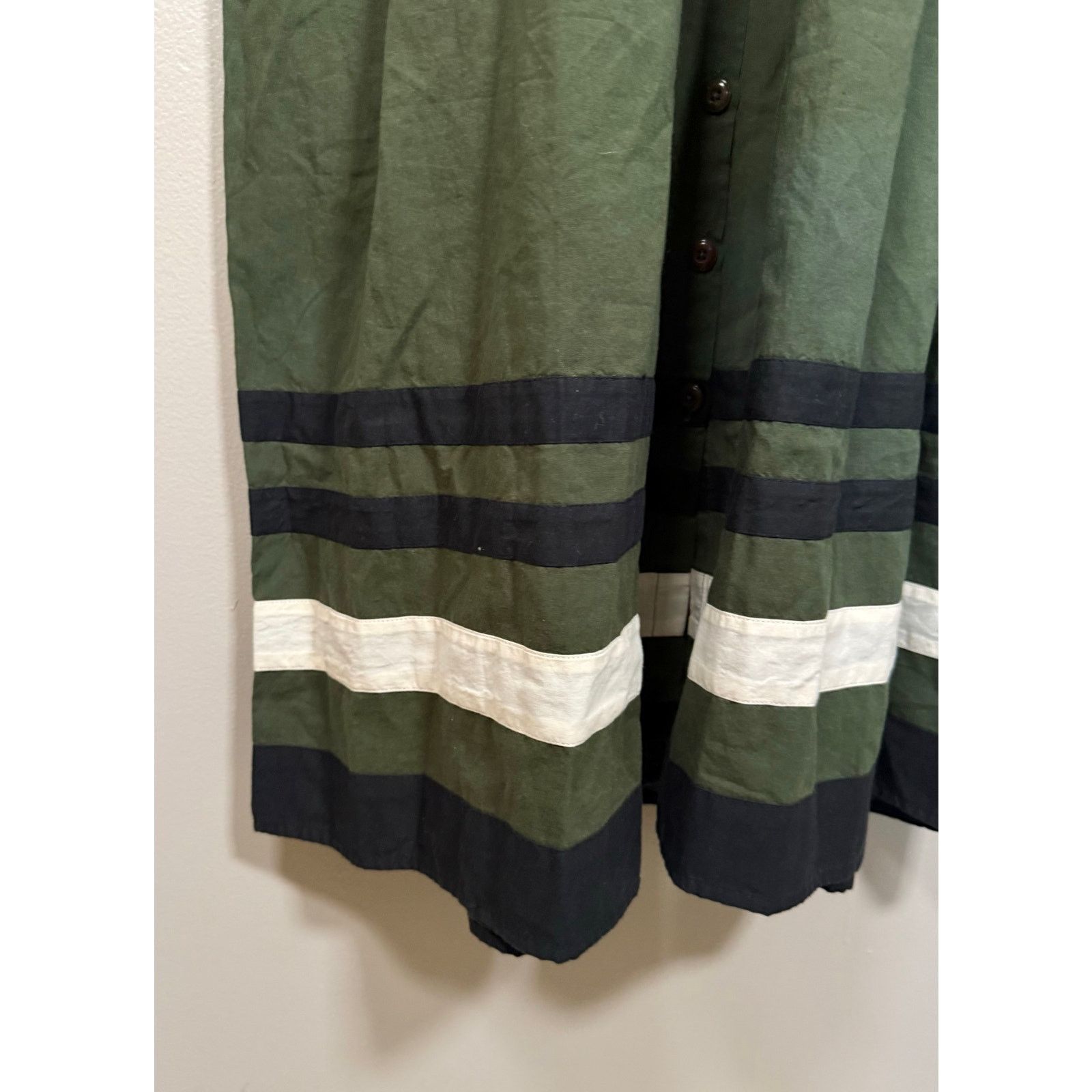 THE GREAT The Great. Horizon Dress in Army size M $295 Size M / US 6-8 / IT 42-44 - 7 Thumbnail