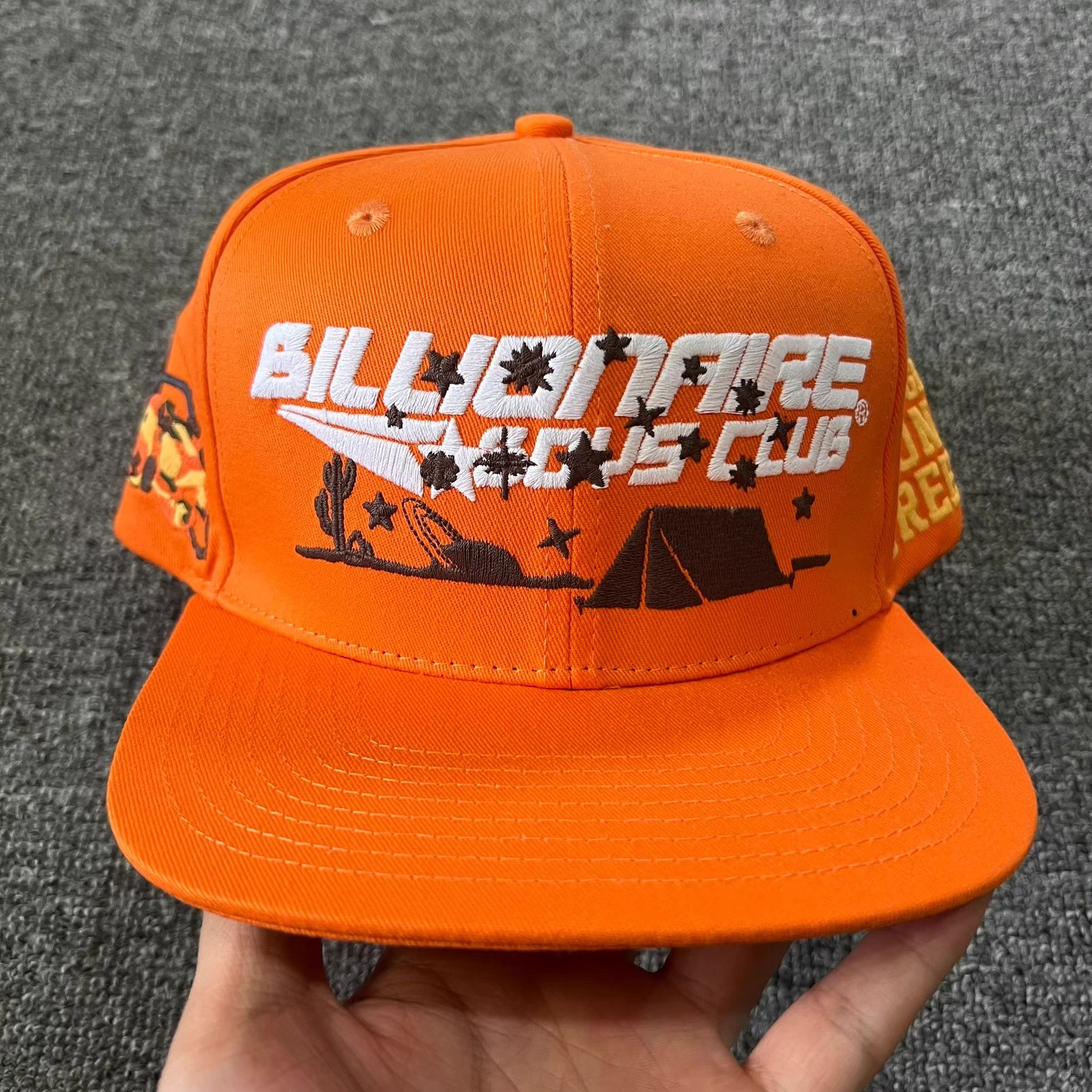 Billionaire Boys Club BBCProtection Charity Embroidered Flat Brim Baseball Cap Q7 Size ONE SIZE - 1 Thumbnail