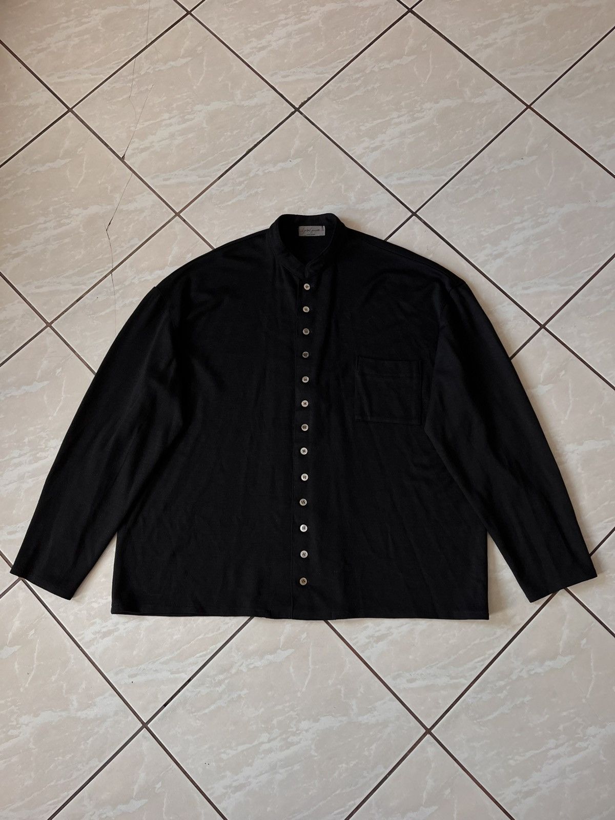 Yohji Yamamoto Yohji Yamamoto Pour Homme Pocket Cardigan Sweater Button up Size US L / EU 52-54 / 3 - 1 Thumbnail