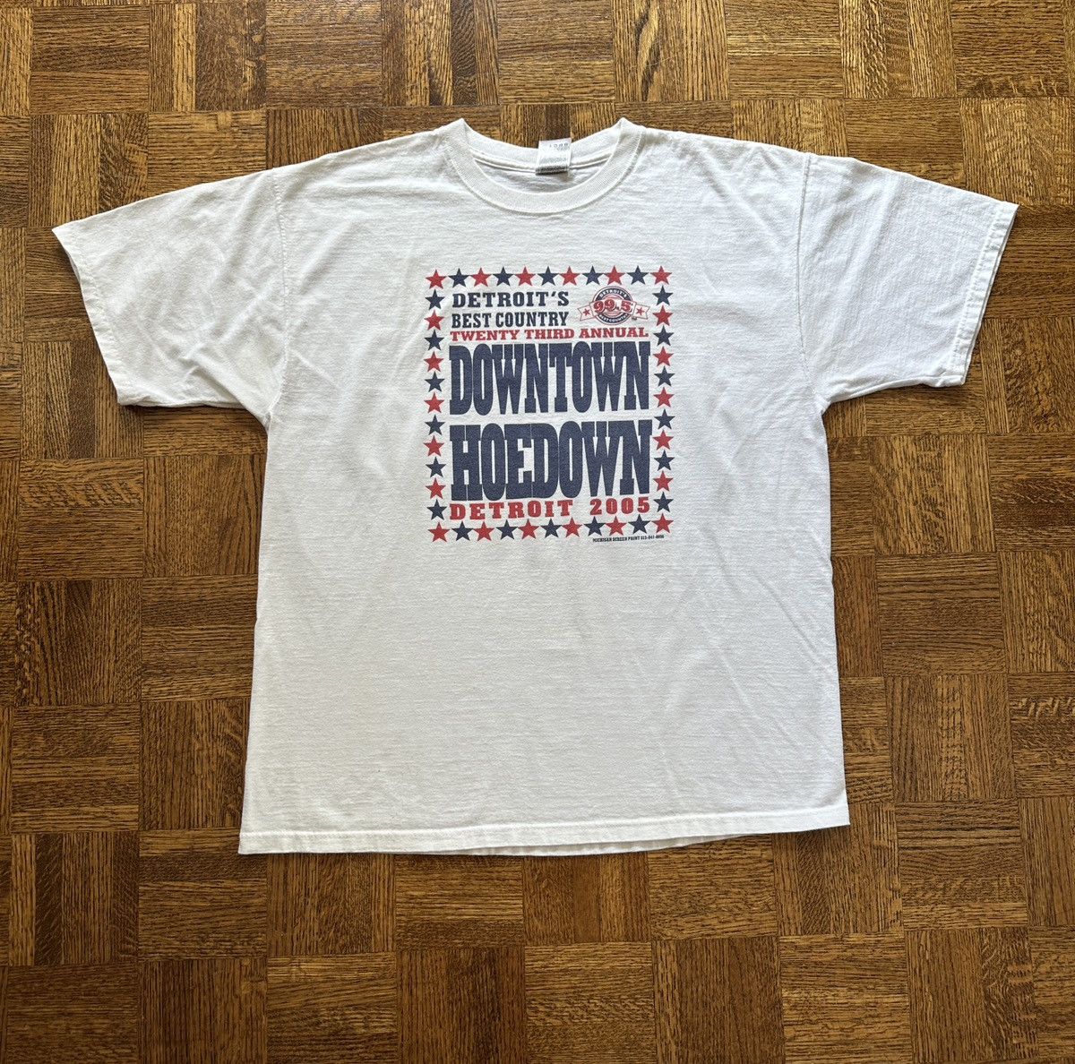 Vintage 2005 Downtown Hoedown Miranda Lambert Country Festival Tee Size US XL / EU 56 / 4 - 1 Thumbnail