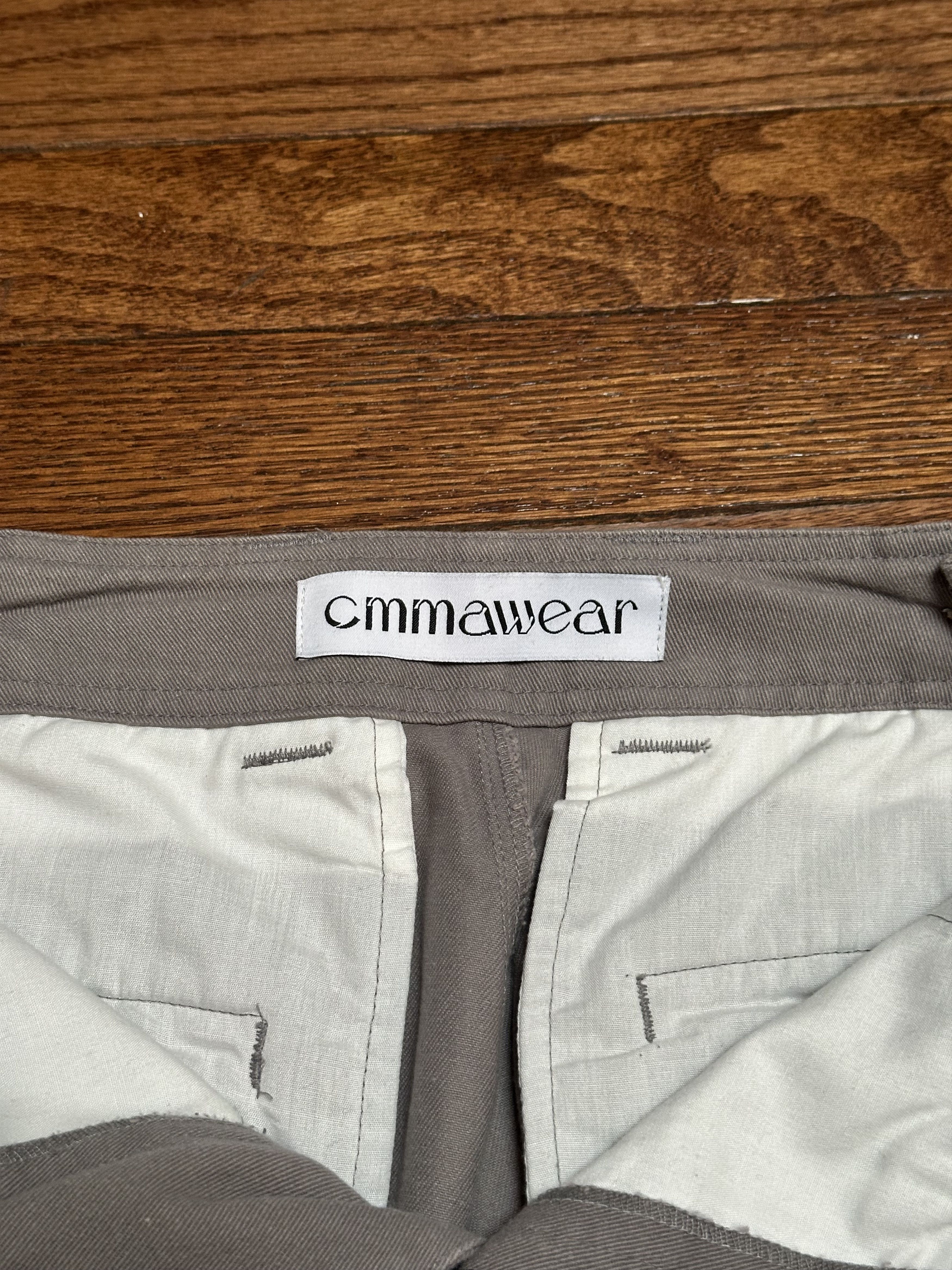 CMMAWEAR Cmmawear Grey Back-zip Cargo Pants Medium Size US 32 / EU 48 - 8 Thumbnail